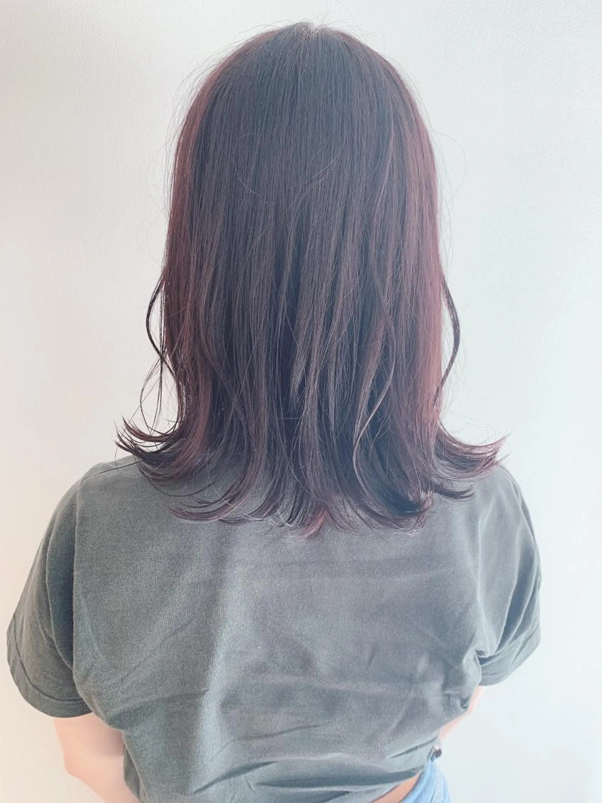 ミディアム カラー カット ヘアカラー なりたいが叶う ながしまじゅんきのヘアスタイル