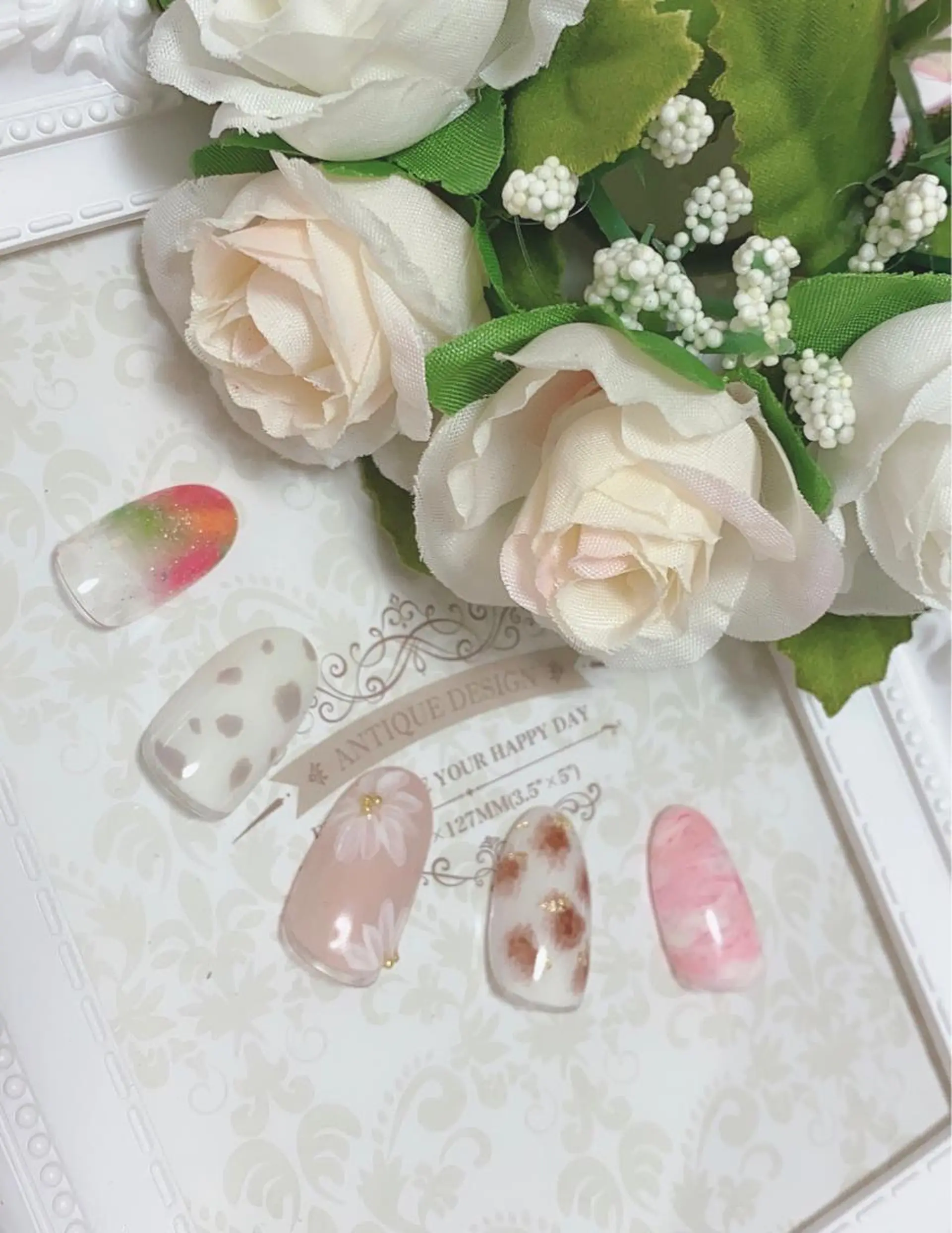 ネイル アートネイル ネイルPetit Ribbonのネイルデザイン