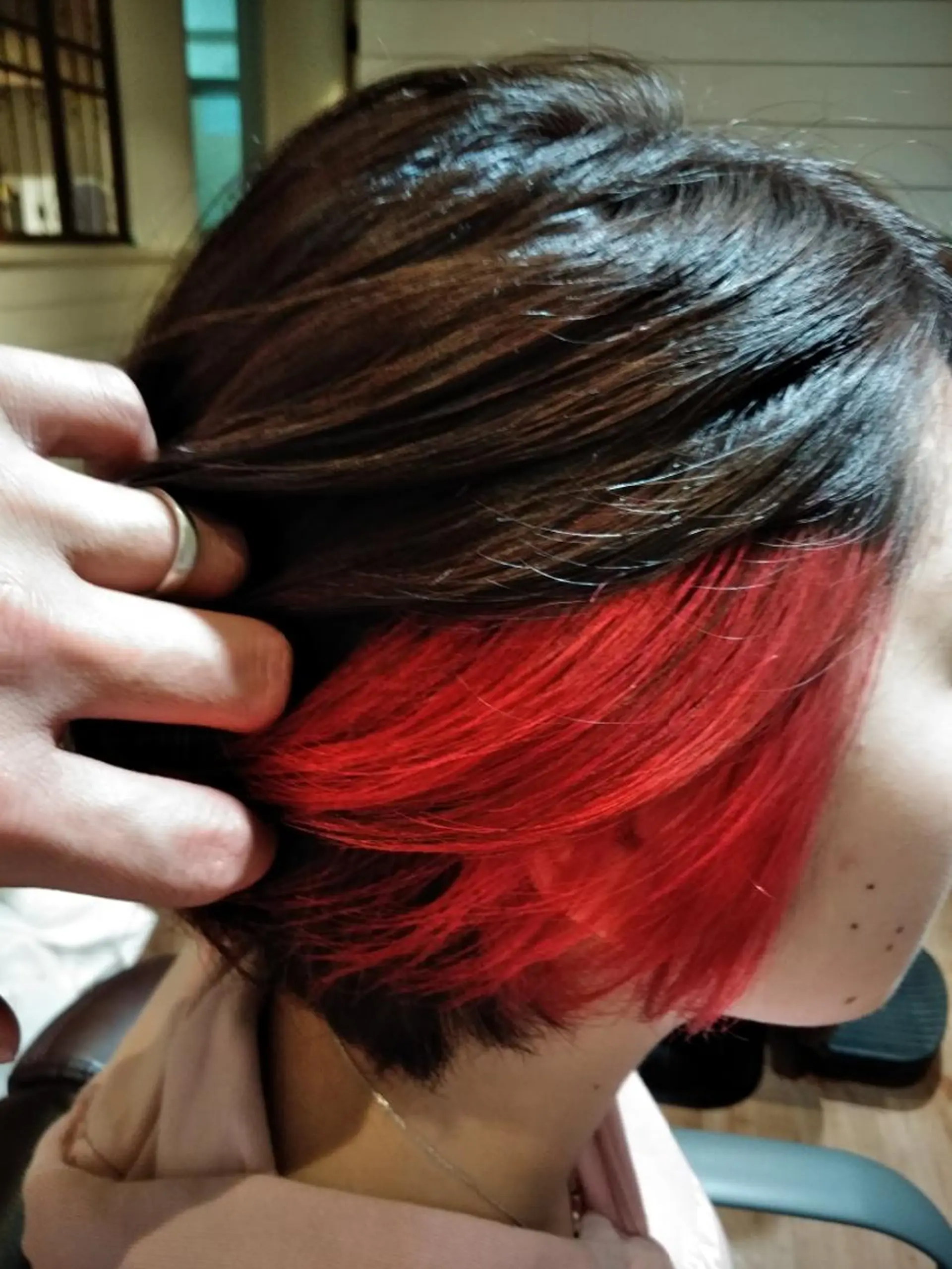 ショート カラー 木村 昇のヘアスタイル