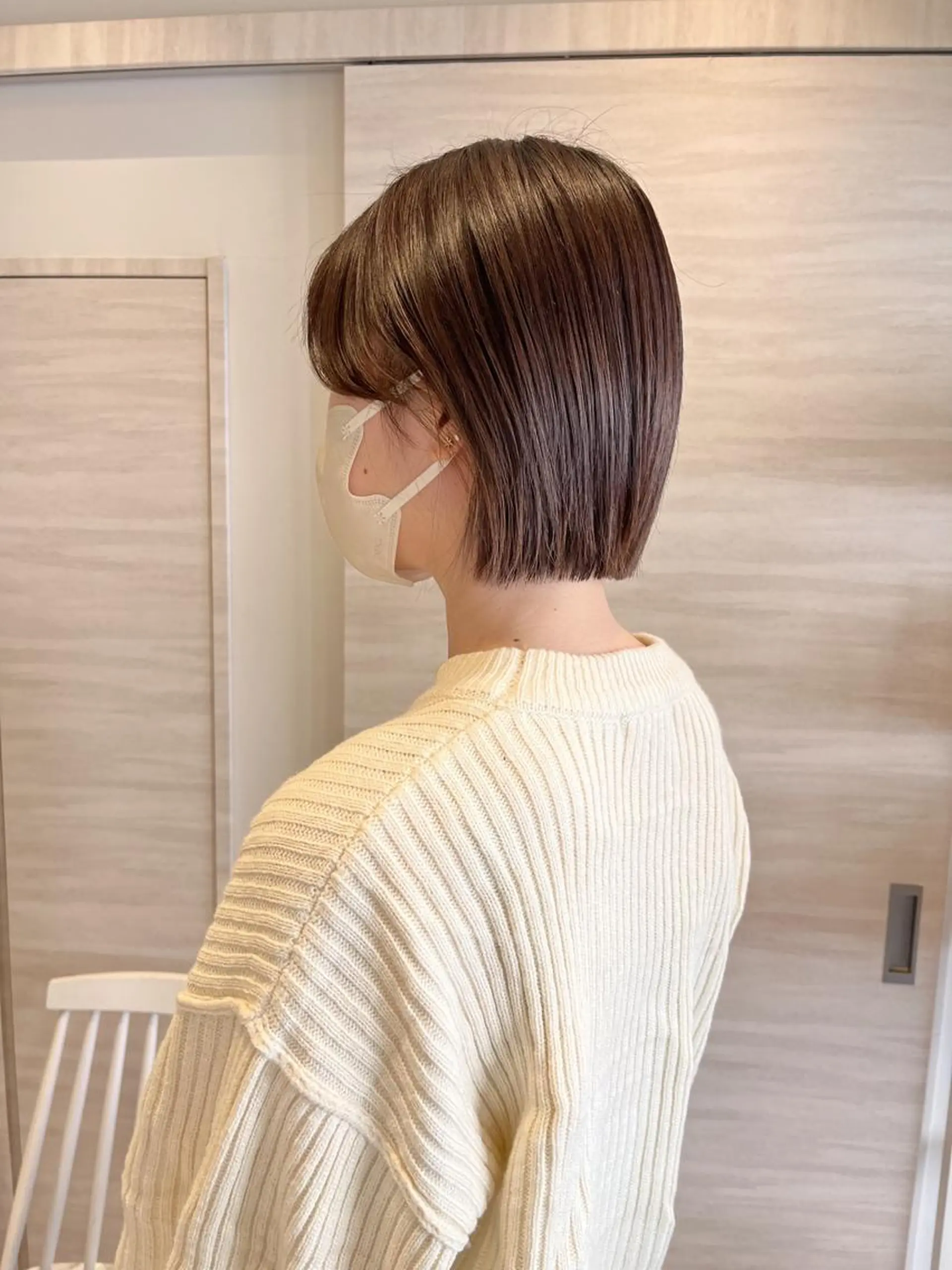 ミディアム Chiho / 梅田 / ボブ/ パーマのヘアスタイル