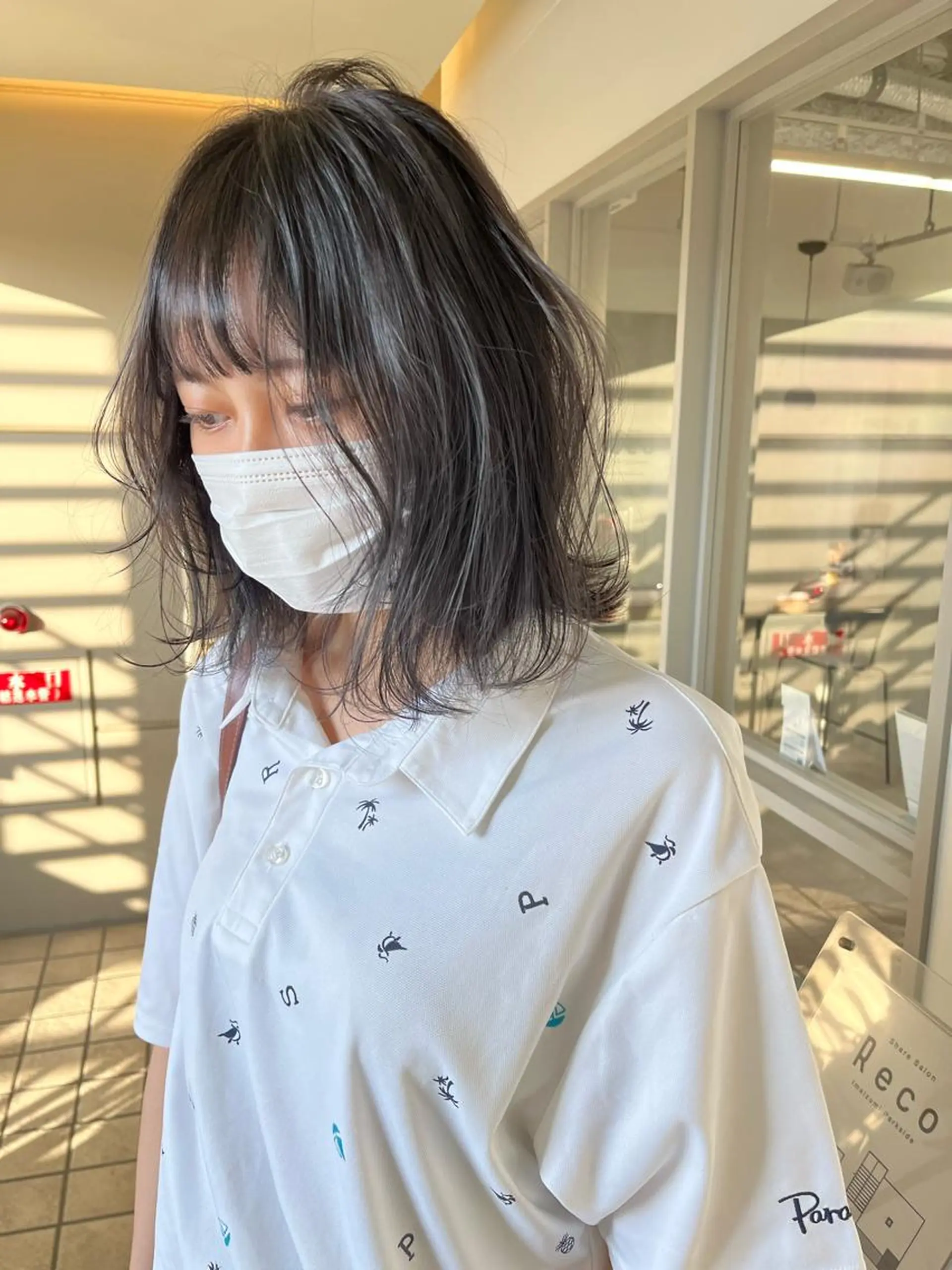 ミディアム カラー umu.［韓国ヘア /ダウンパーマ］のヘアスタイル