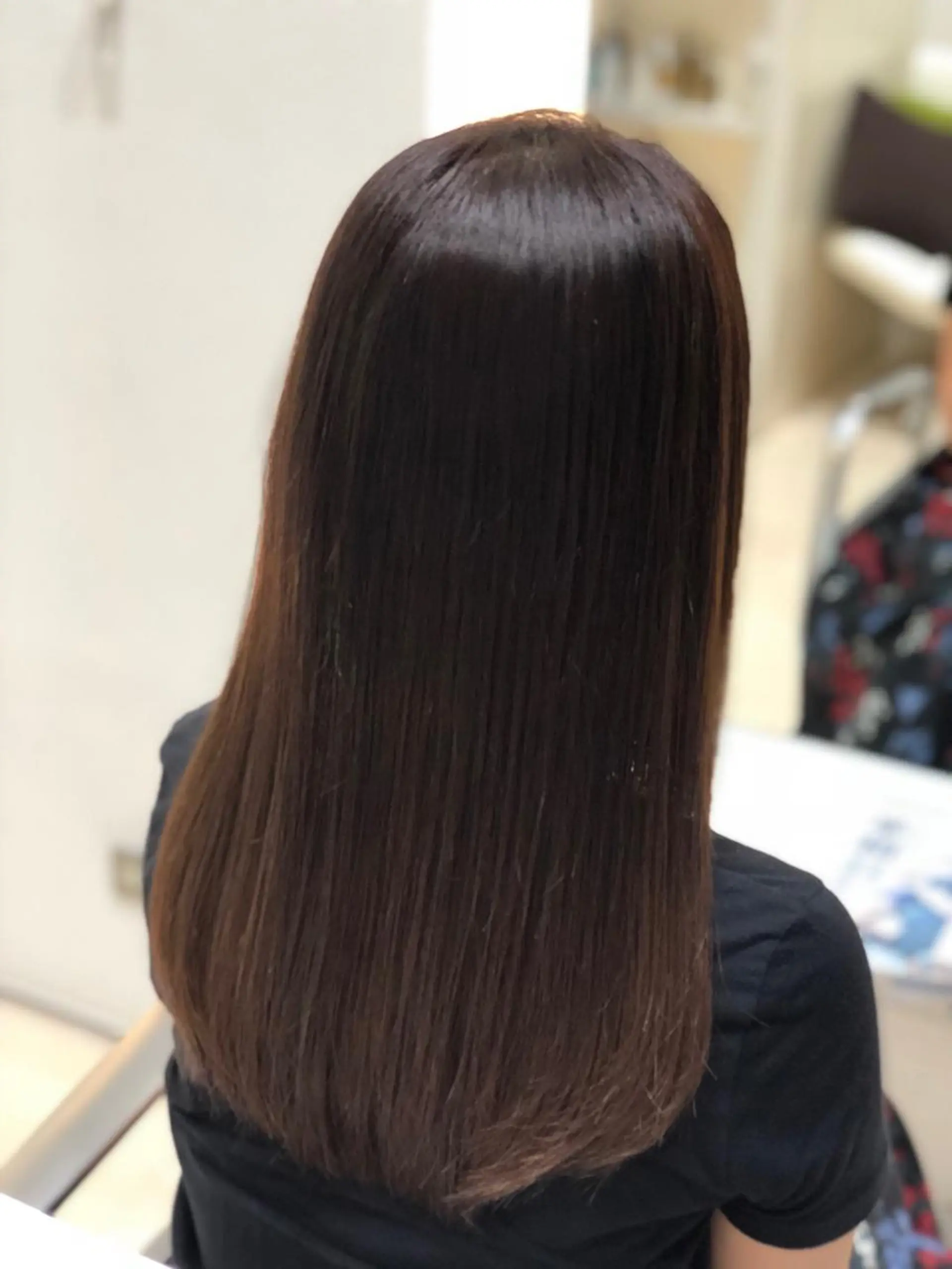 セミロング パーマ 縮毛矯正 河原町/艶髪/西田 晴香のその他イメージ