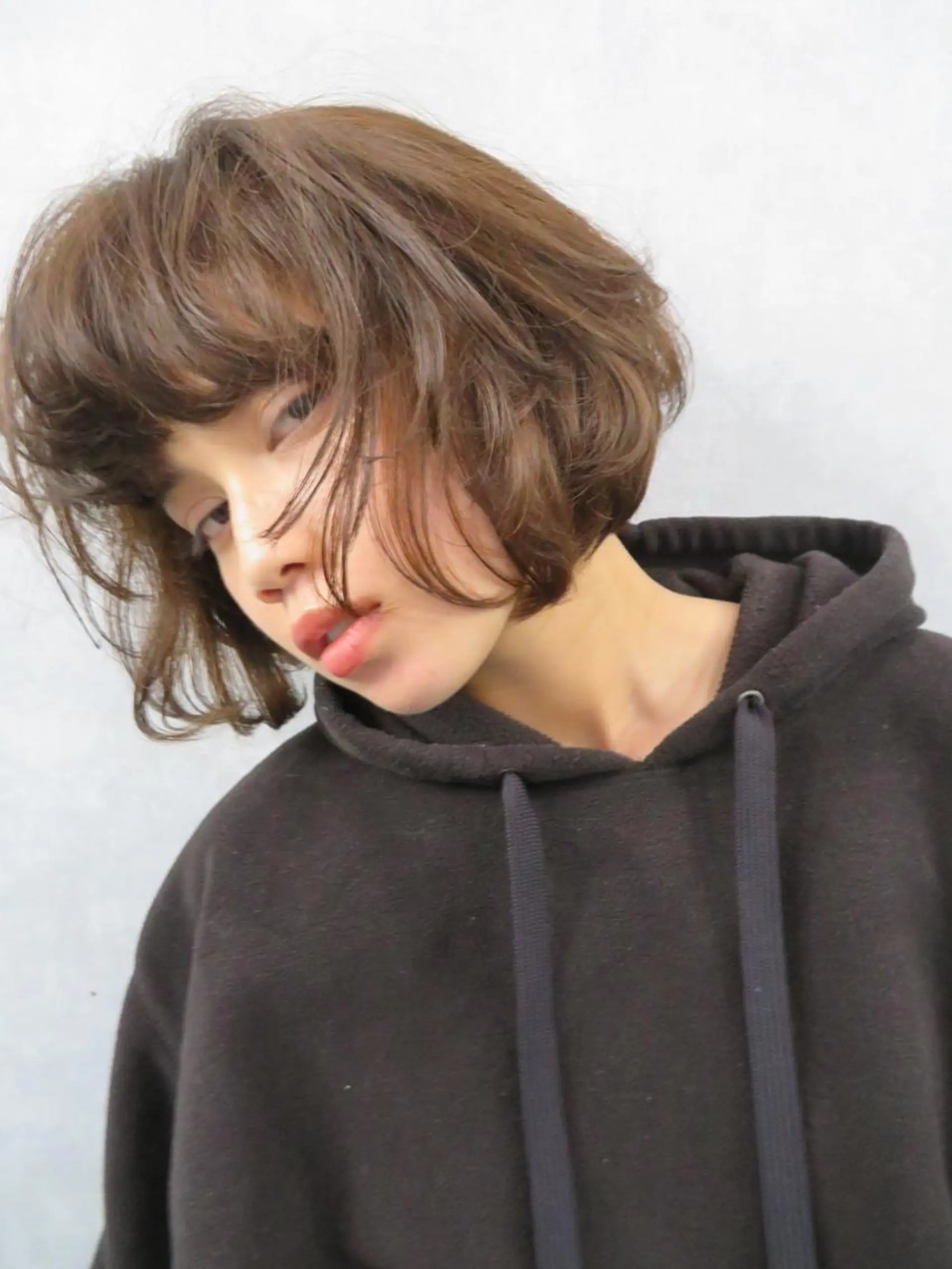 ショート カラー レイヤーカット BLend 渋谷のヘアスタイル