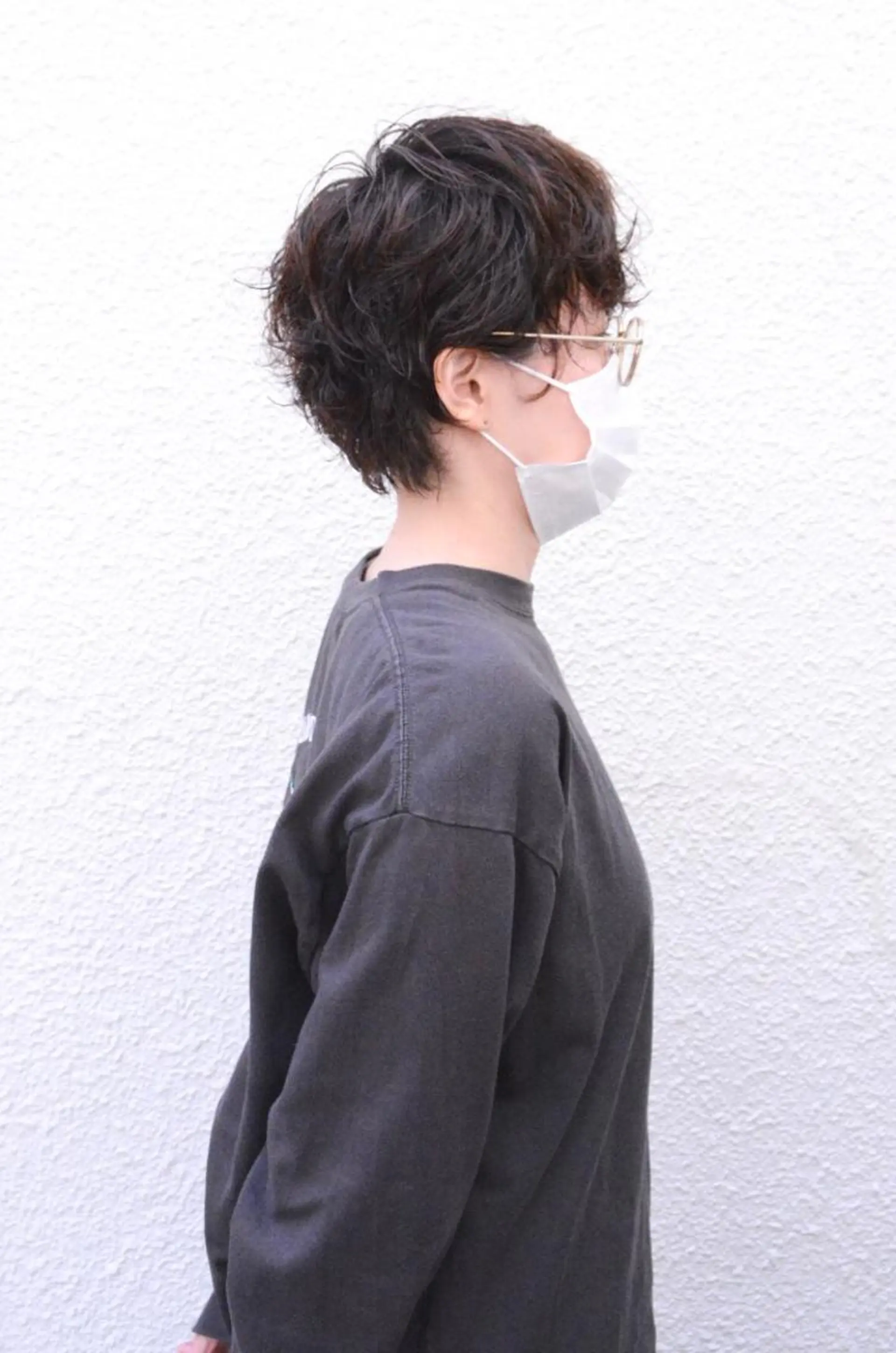 ショート パーマ カット パーマ すみとも るなのヘアスタイル