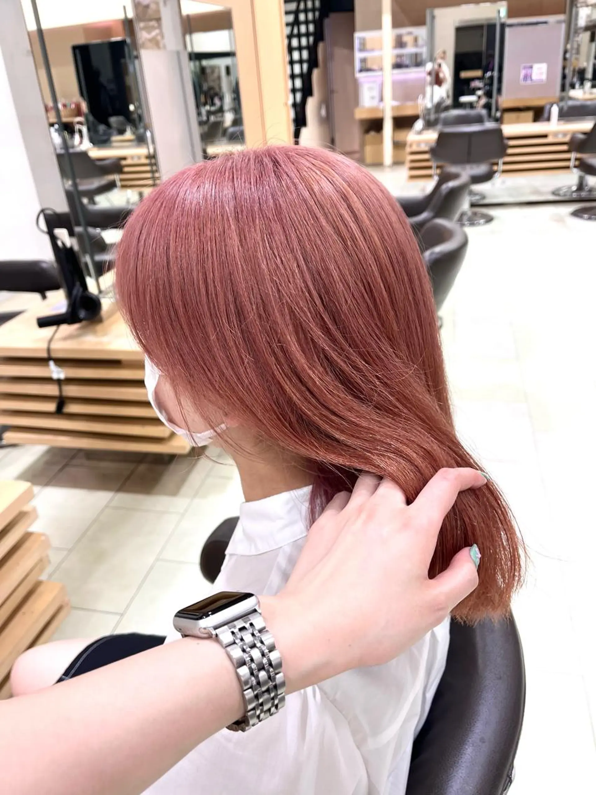 カラー 海外girl🤎 透明感ベージュmaoのヘアスタイル