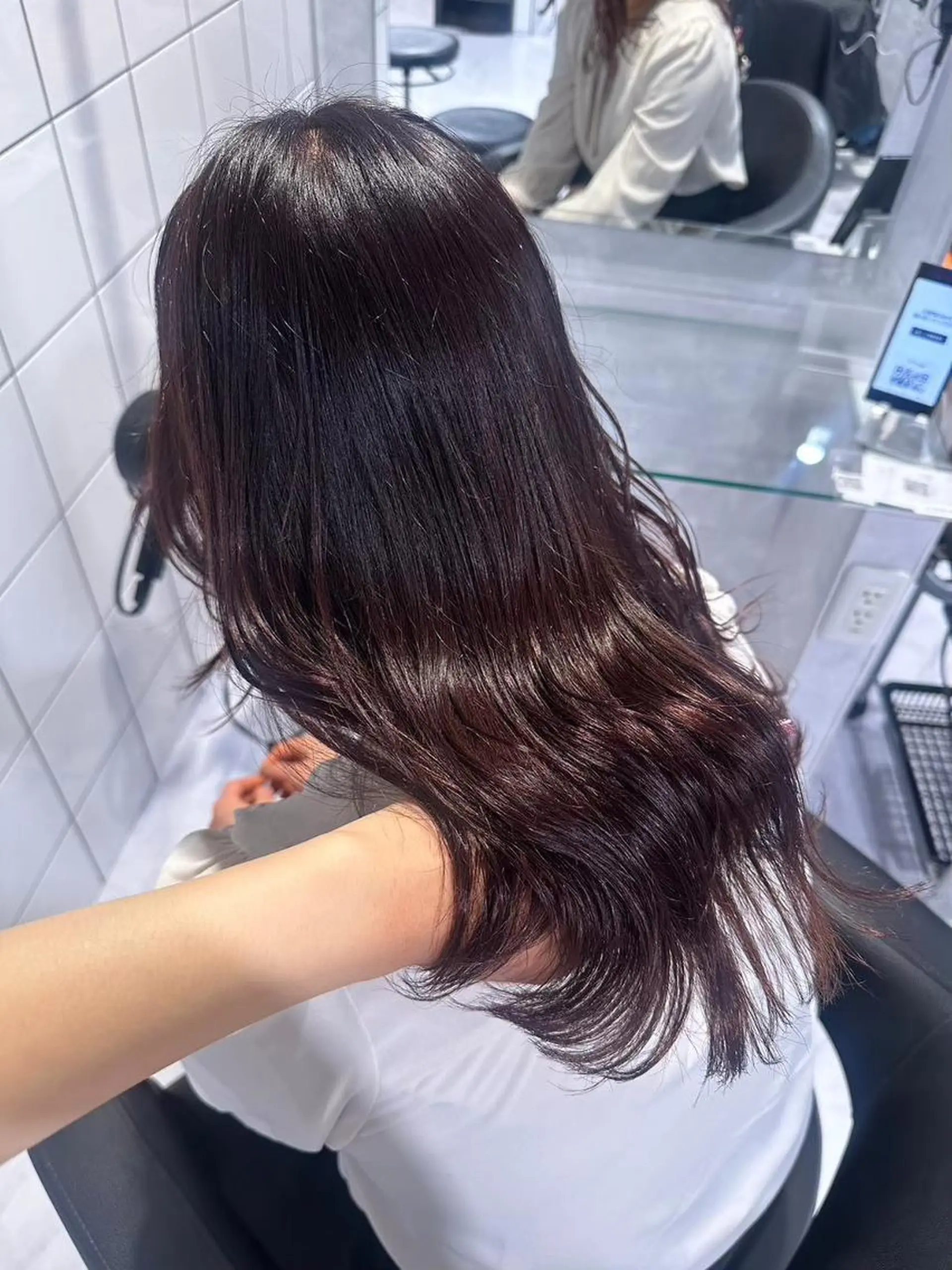 カラー *🍒艶髪🍒 透明感カラー🍒のヘアスタイル