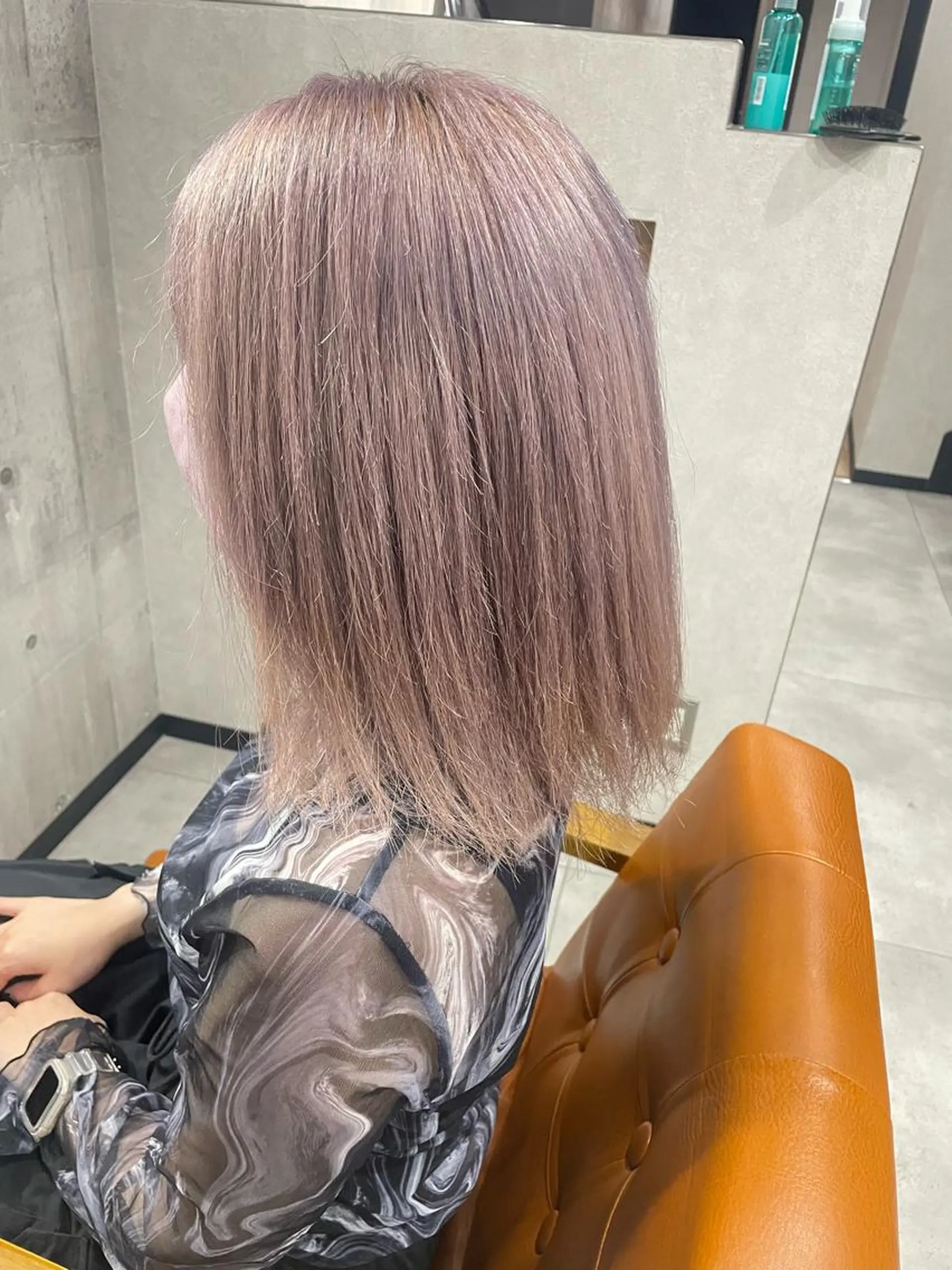 カラー ブリーチ hair salon RISH所属・小川 未来光のヘアスタイル