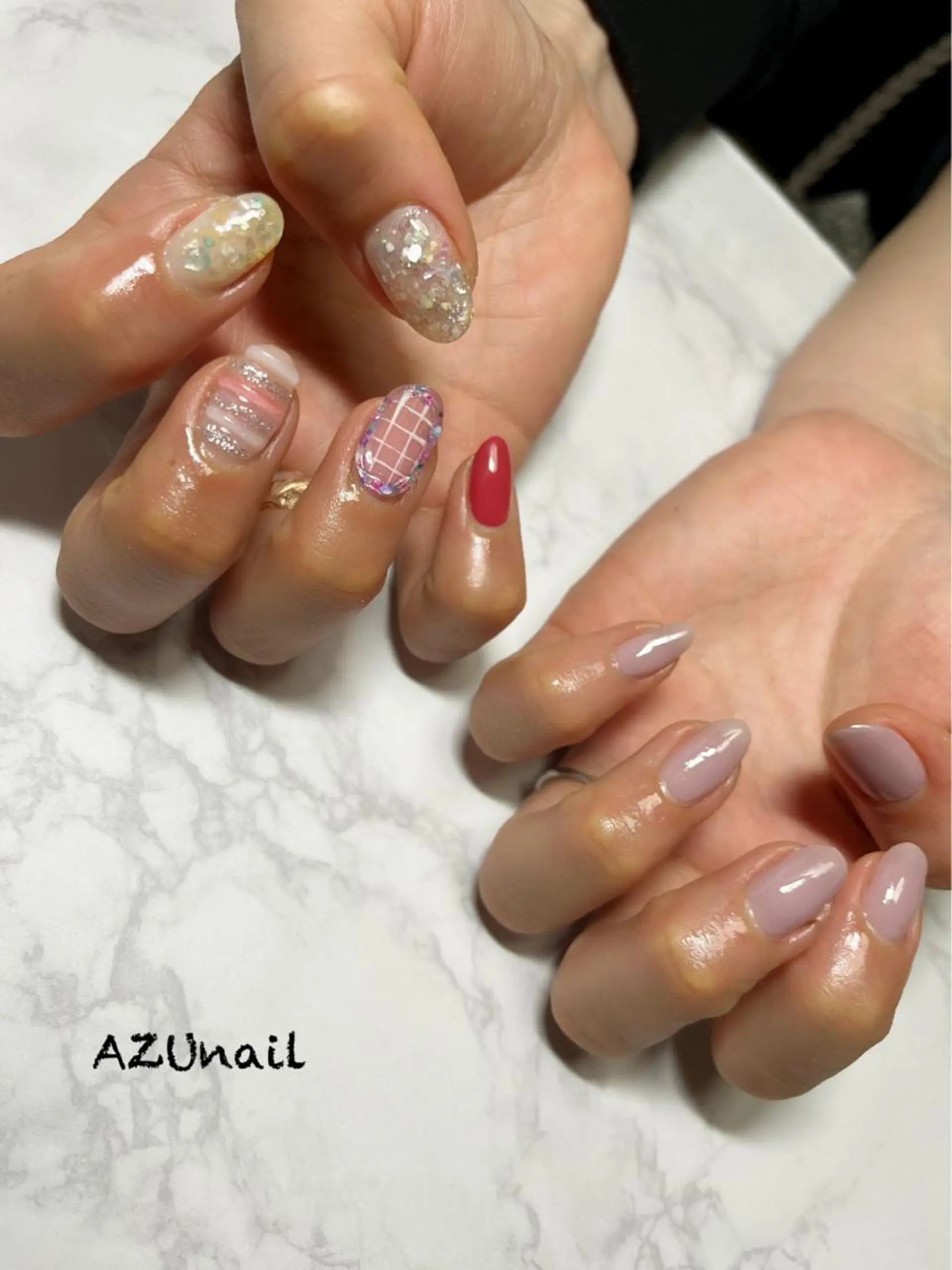 ネイル AZU nailのネイルデザイン