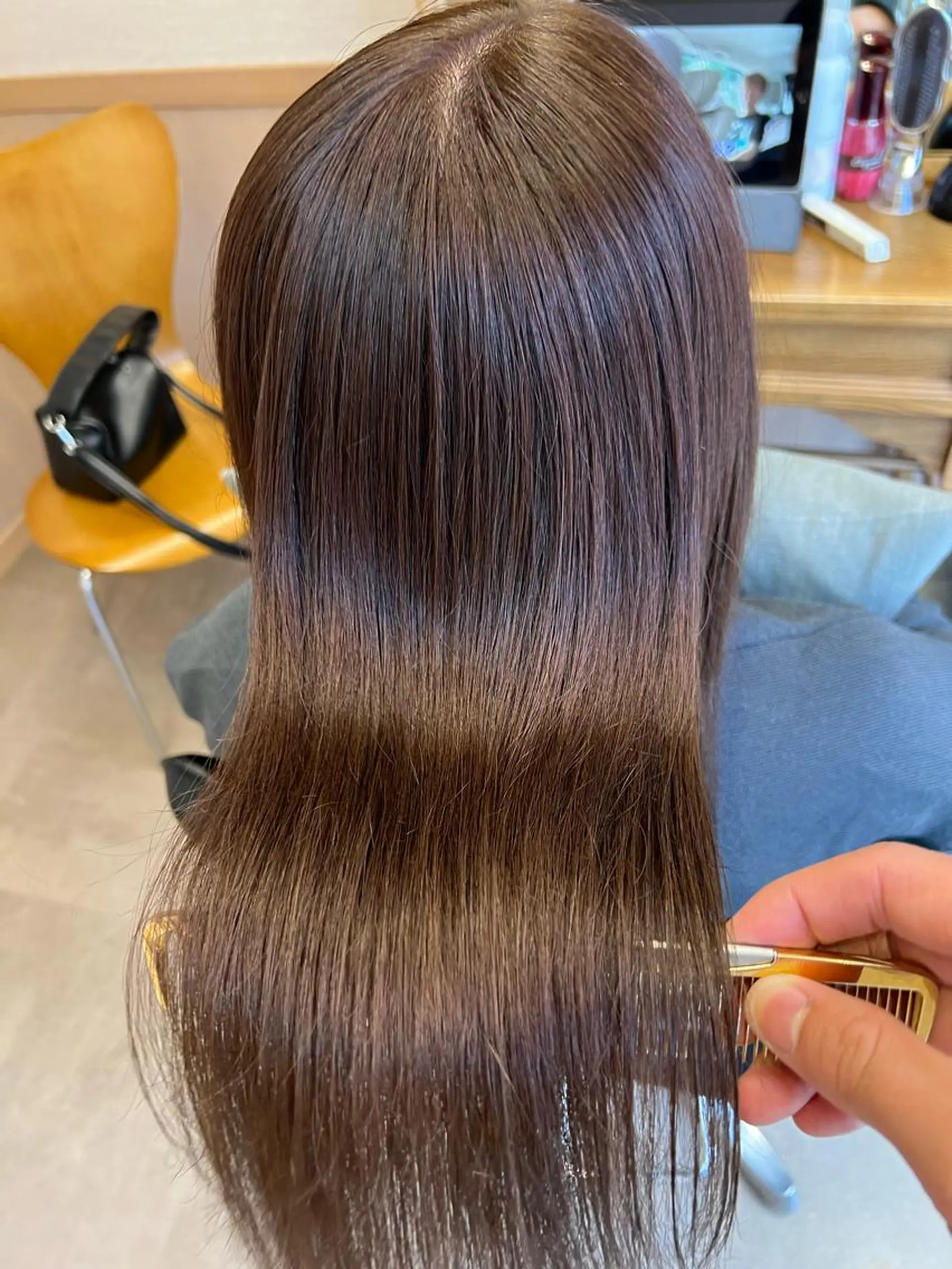 ロング カラー GO TODAY  SHAiRE SALON 名古屋店所属・艶カラー/髪質改善/ 西　大喜(ひろき)のヘアスタイル