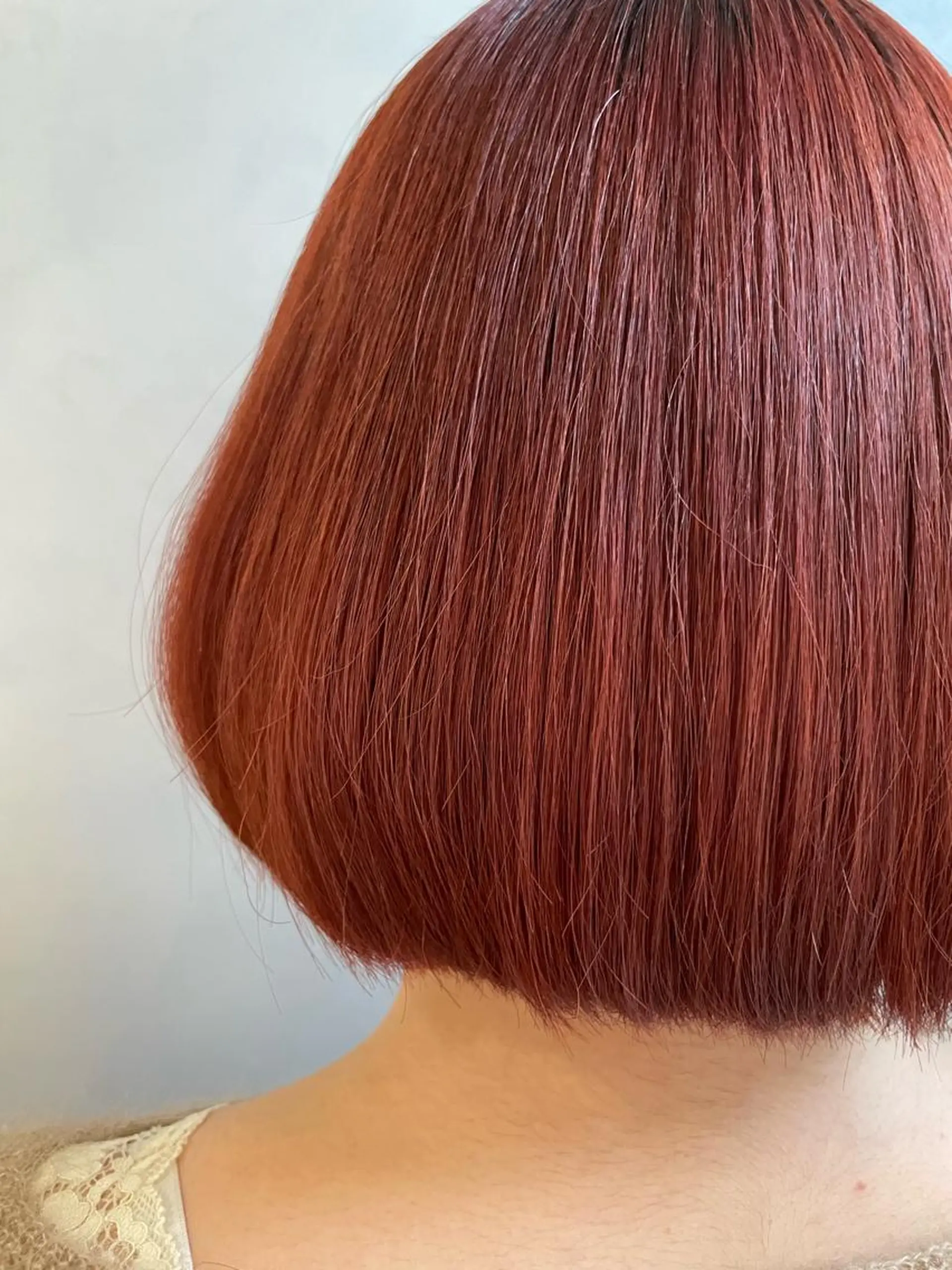 ショート カラー レッドカラー ヘッドスパ/カラー 葉月のヘアスタイル