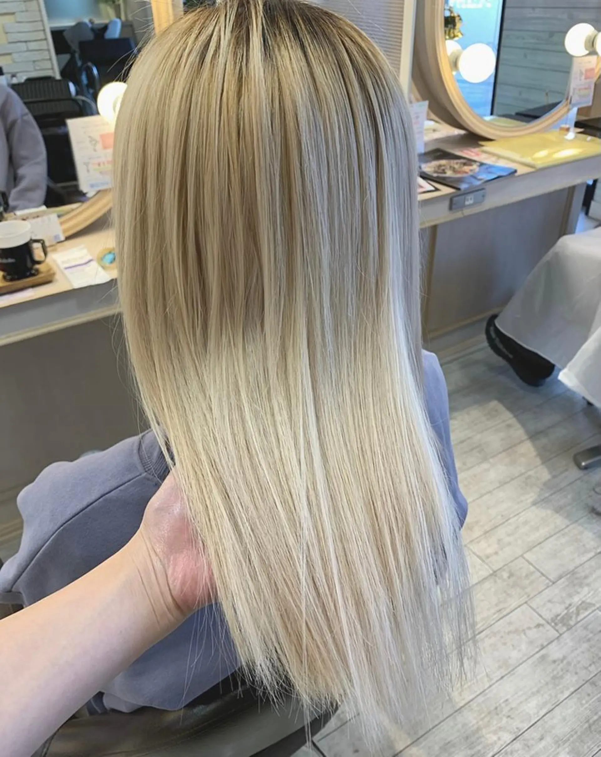 ロング カラー 韓国風/髪質改善/ Kiyoraのヘアスタイル