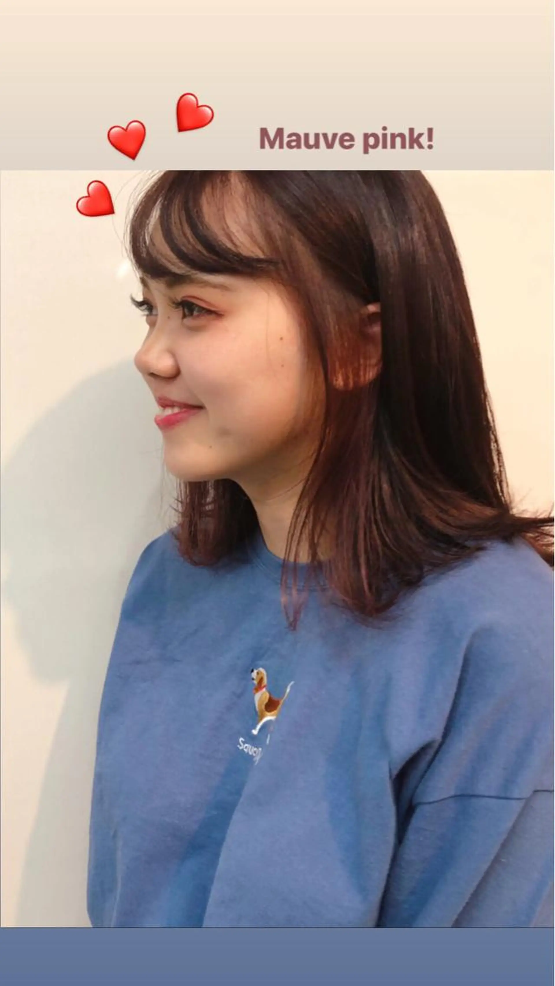 ミディアム カラー ブリーチ 桑原 菜摘のヘアスタイル