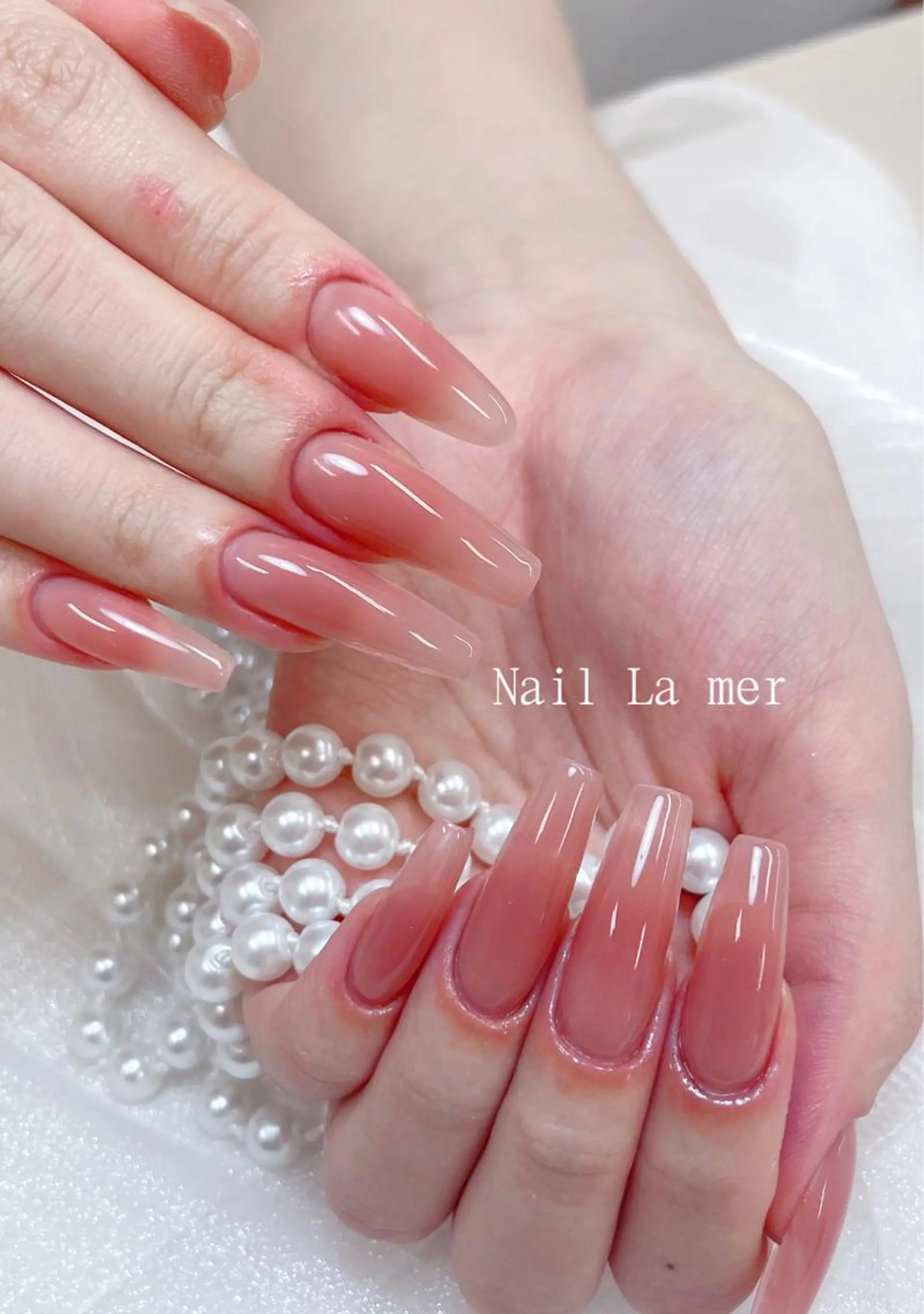 ネイル スカルプネイル La Merのネイルデザイン