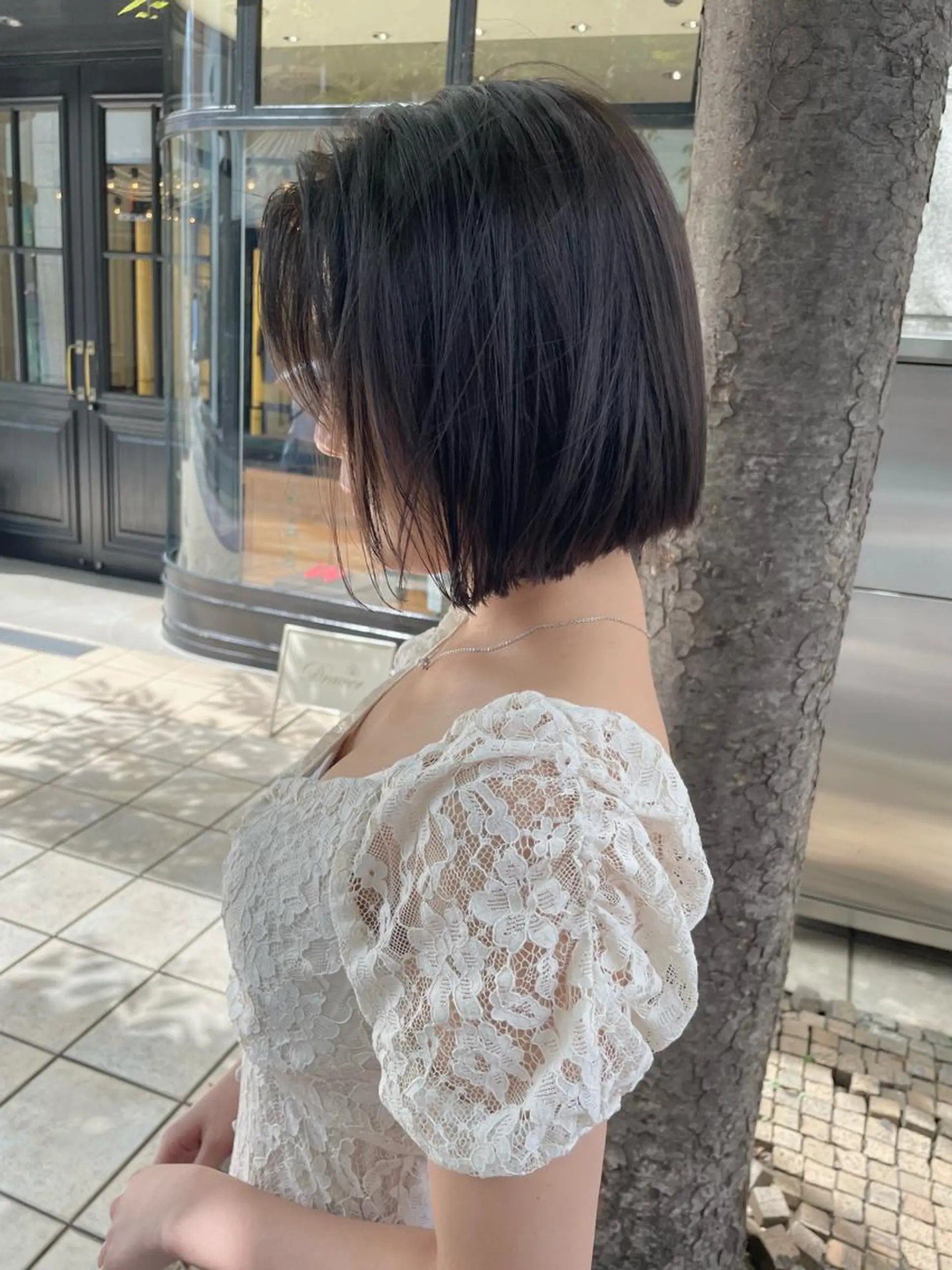 ショート カラー カット ヘアカラー トリートメント 髪質改善will hairdesignのヘアスタイル