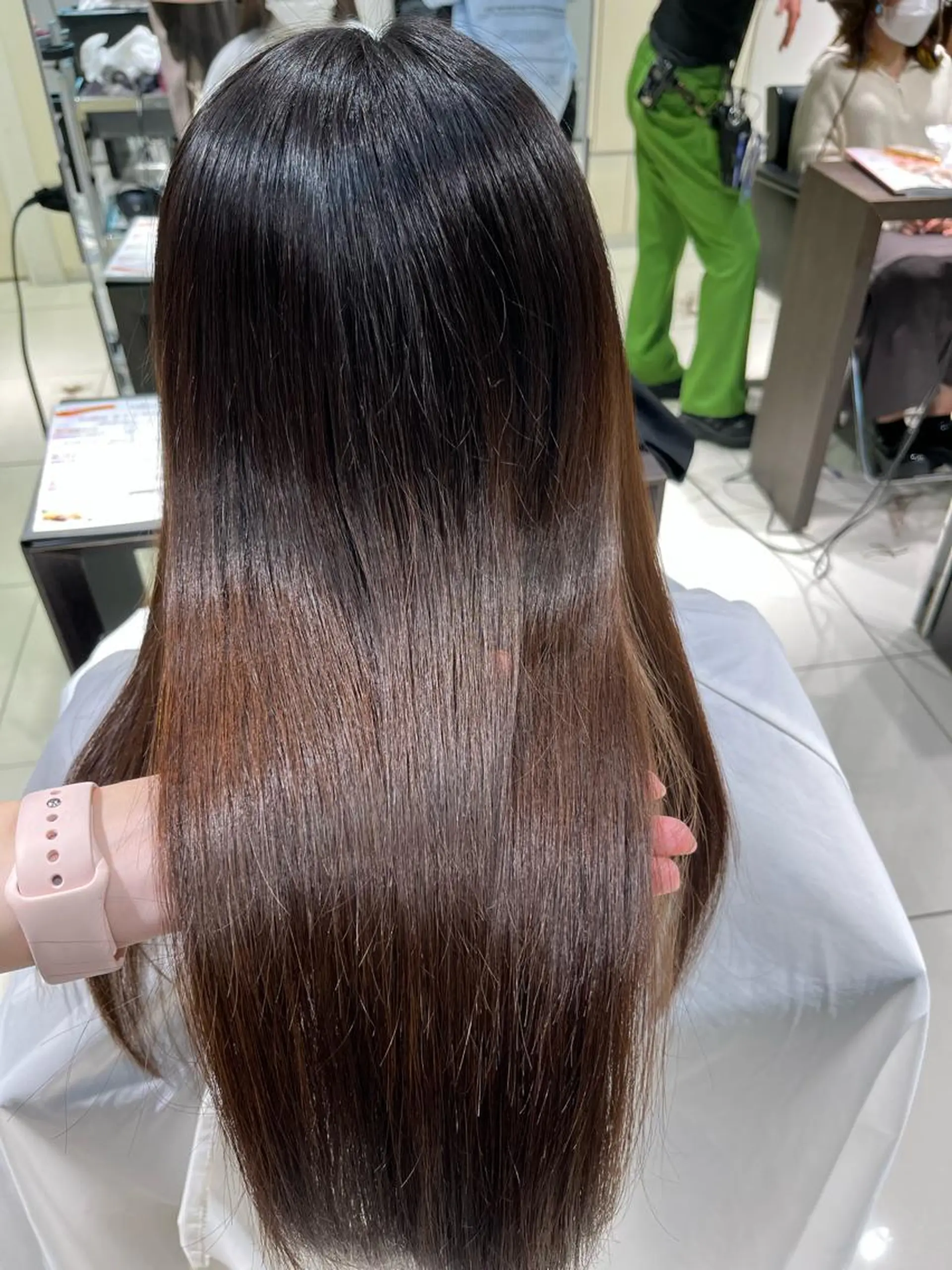 ロング SALOWIN渋谷caldo店B1所属・岐津公太 メンズ縮毛矯正のプロのヘアスタイル