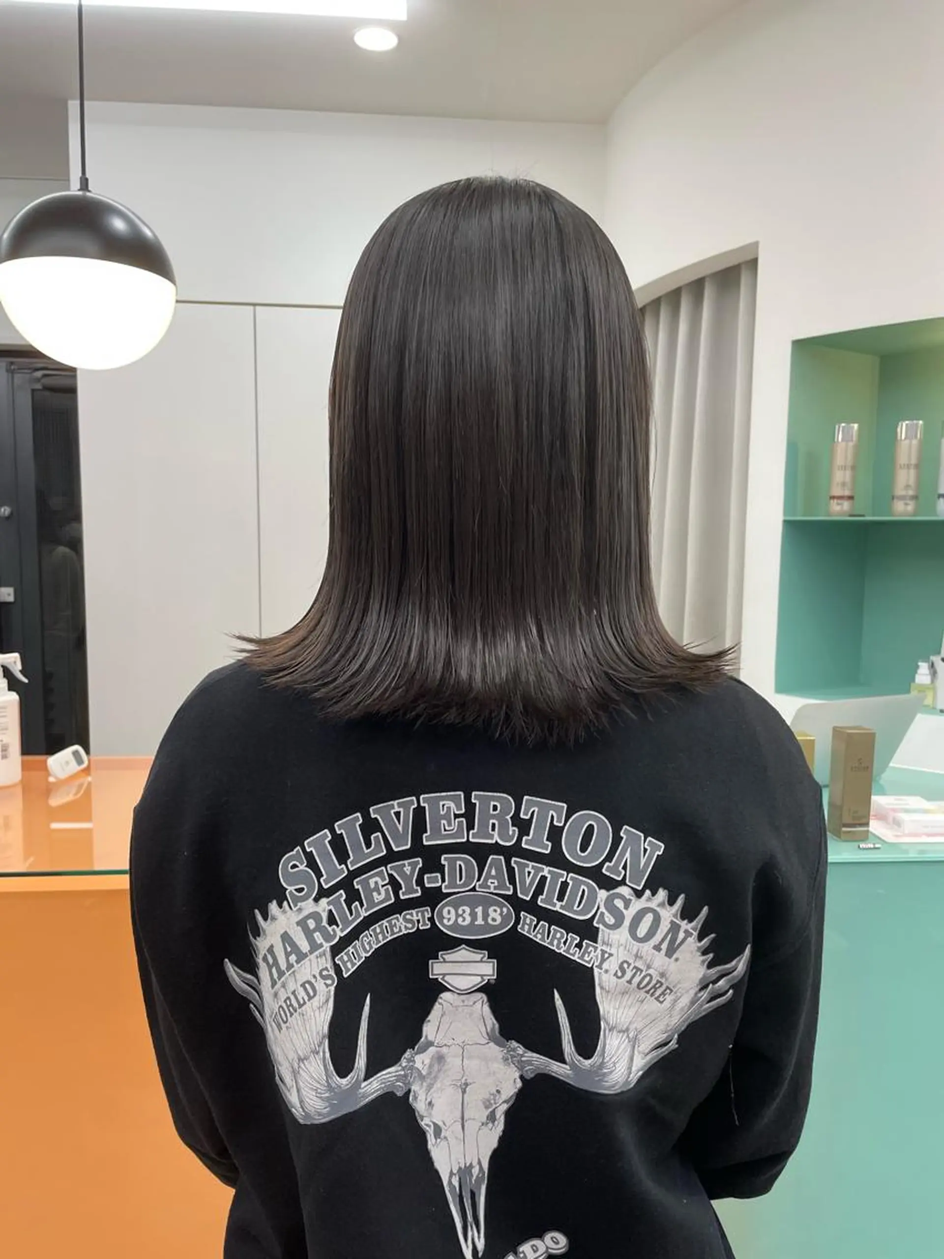 ミディアム 髪質改善 pole所属・【pole】 minaのヘアスタイル