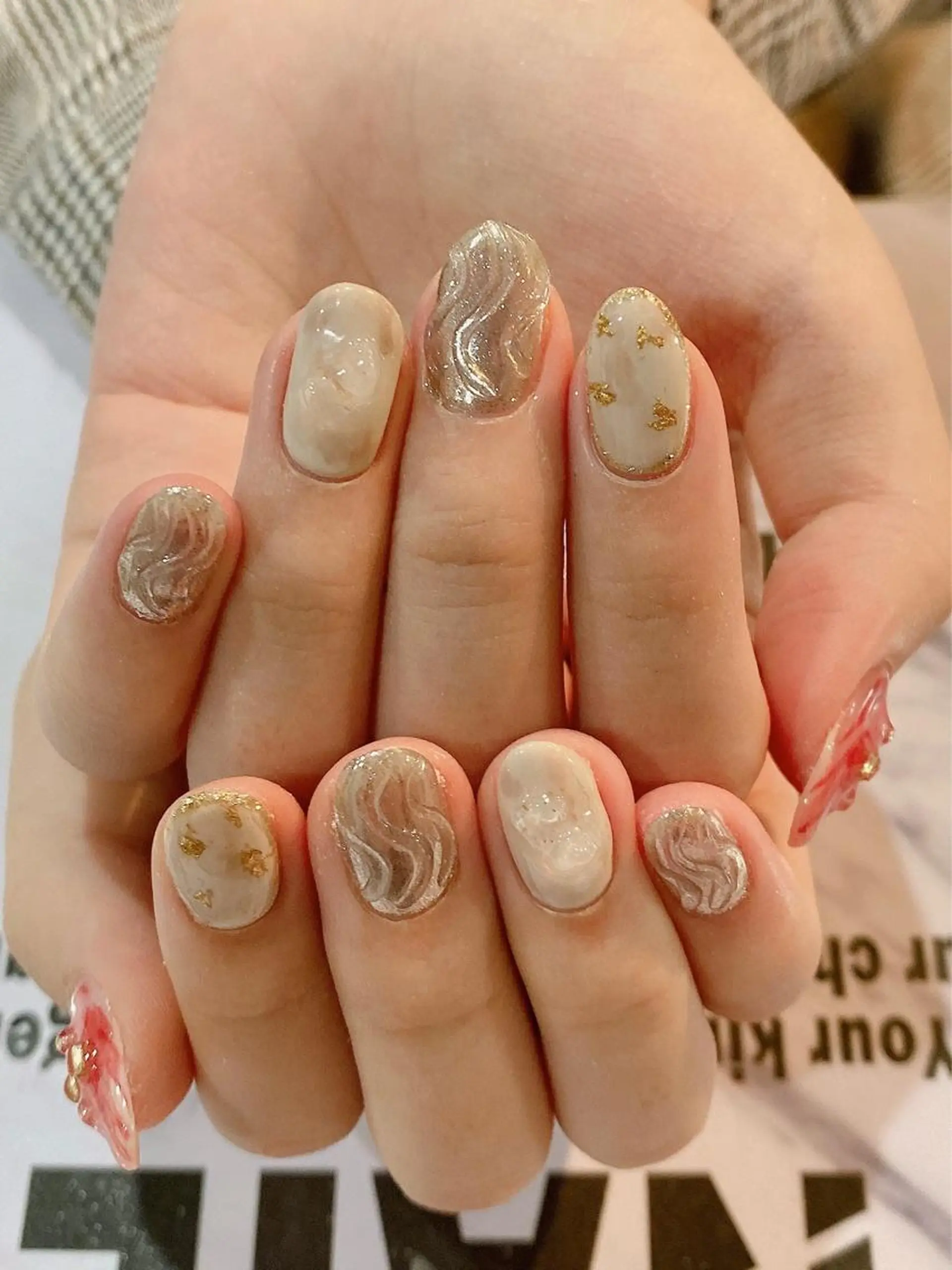 ネイル ニュアンスネイル yuminail所属・錦糸町 yuminailのネイルデザイン