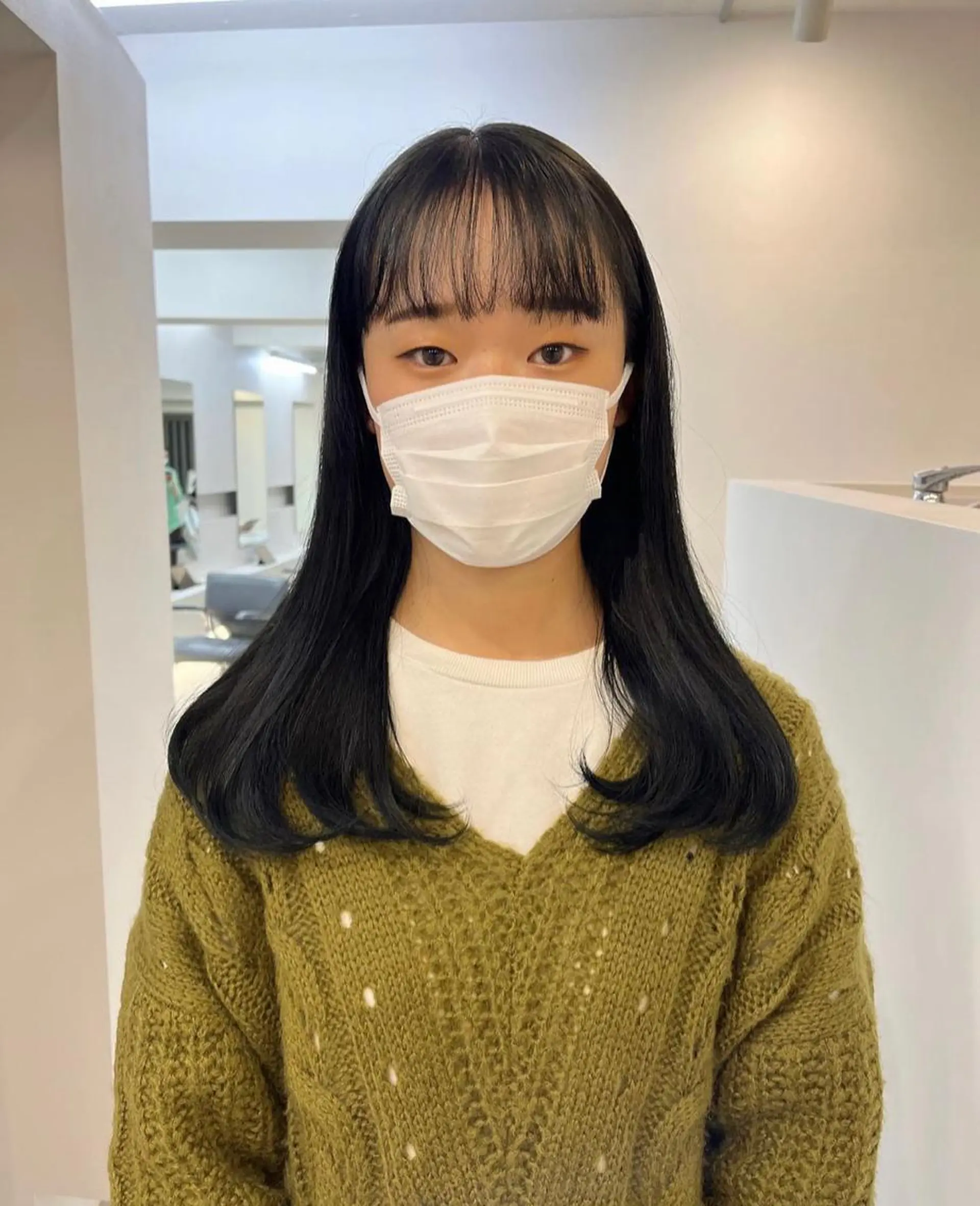 セミロング ハルカ/ fit standのヘアスタイル