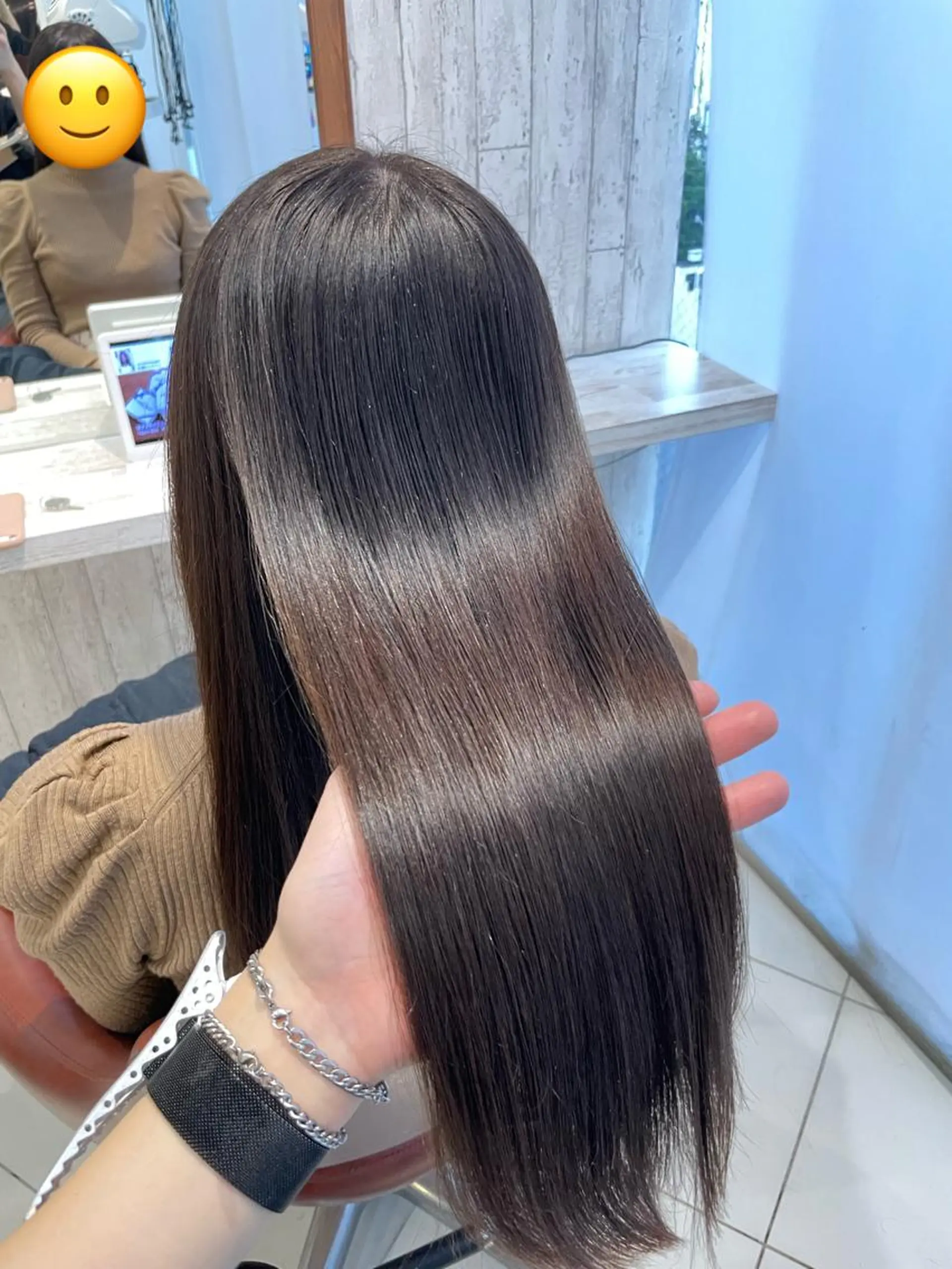 ロング ヘアカラー 髪質改善縮毛矯正 kosuke_IJKのヘアスタイル