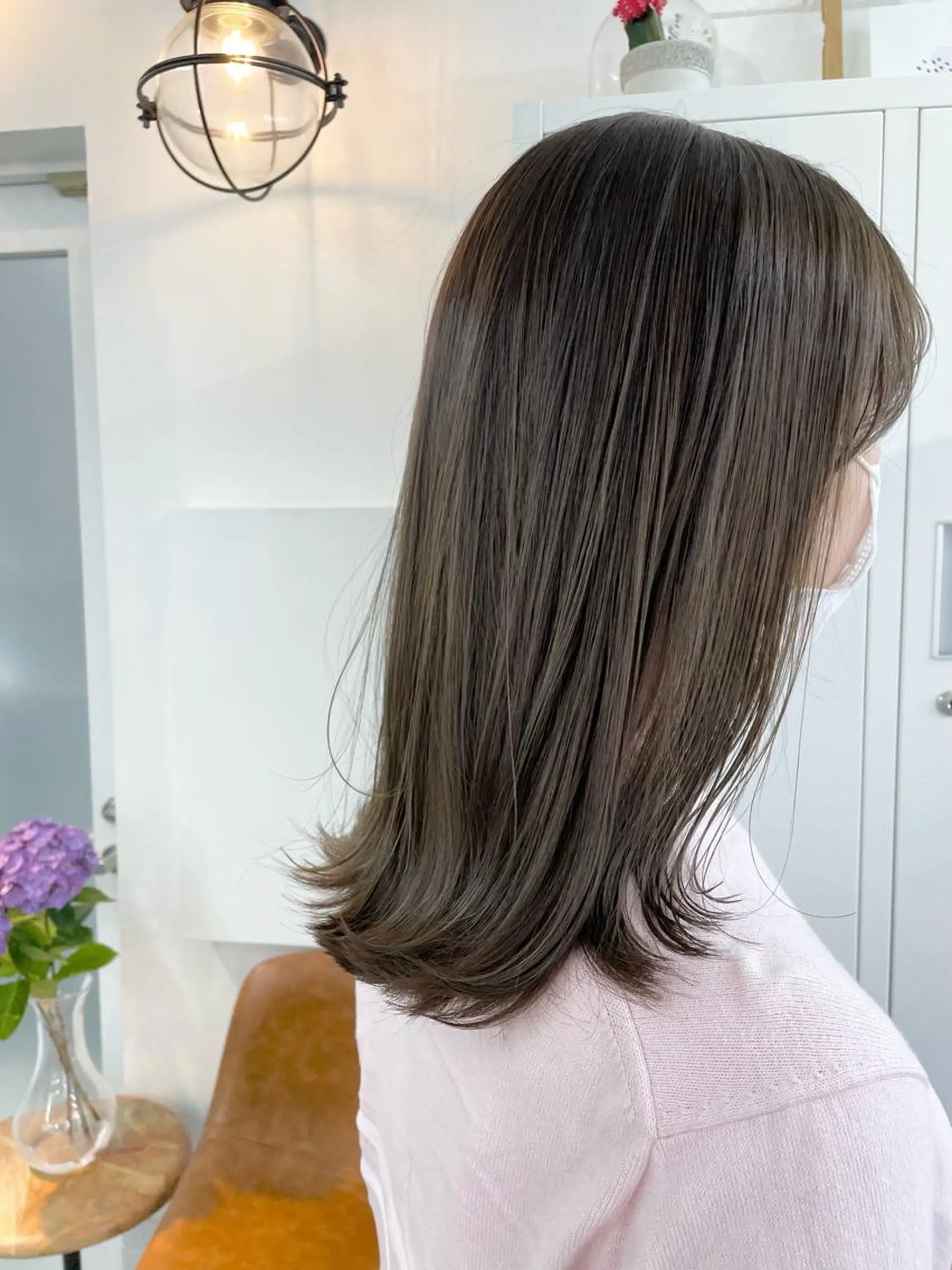 ミディアム ヘアカラー トリートメント 🌼たけや みのり🌿のヘアスタイル