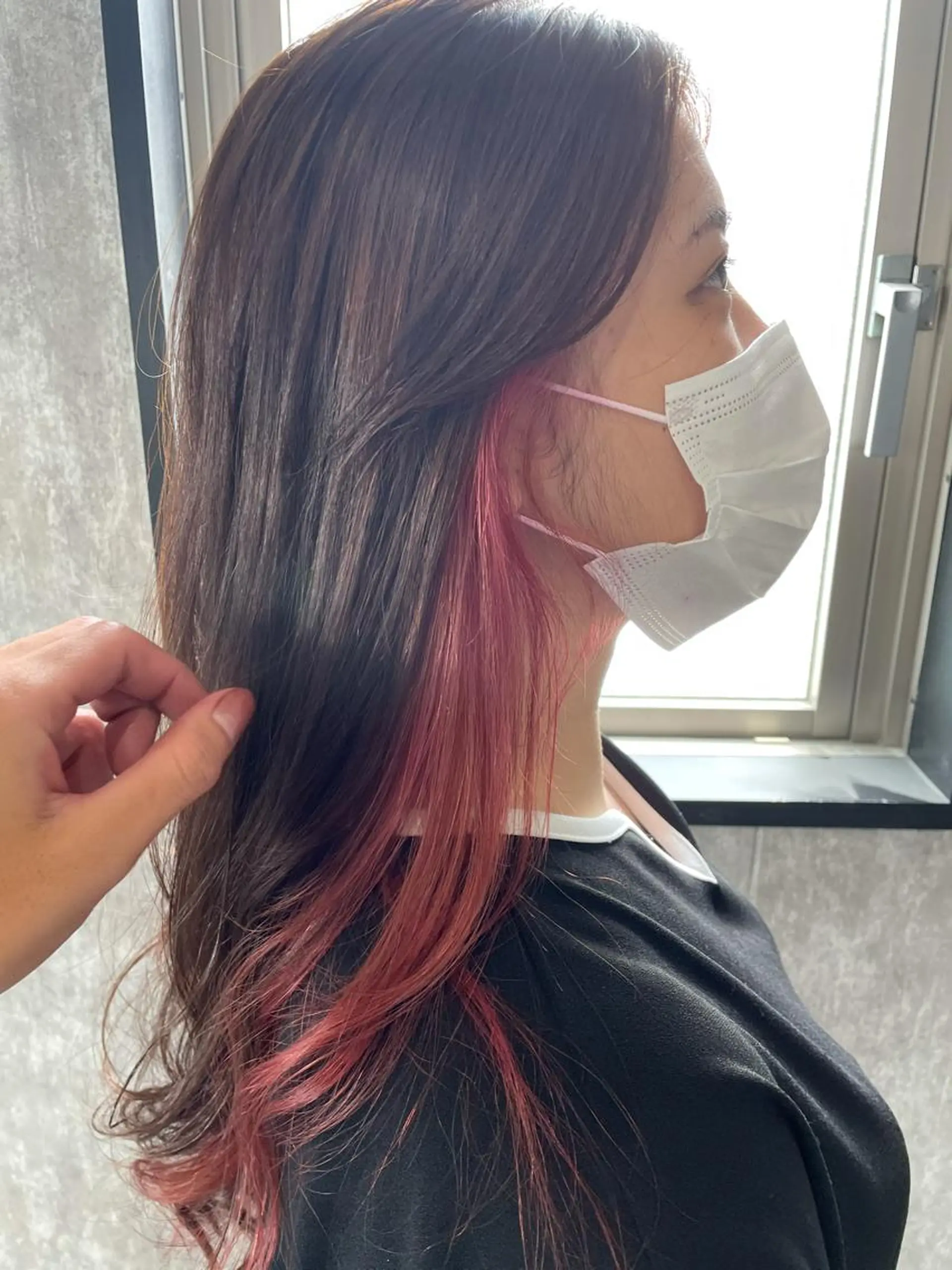 ロング ヘアカラー トリートメント ALLEN hair 京橋店のヘアスタイル