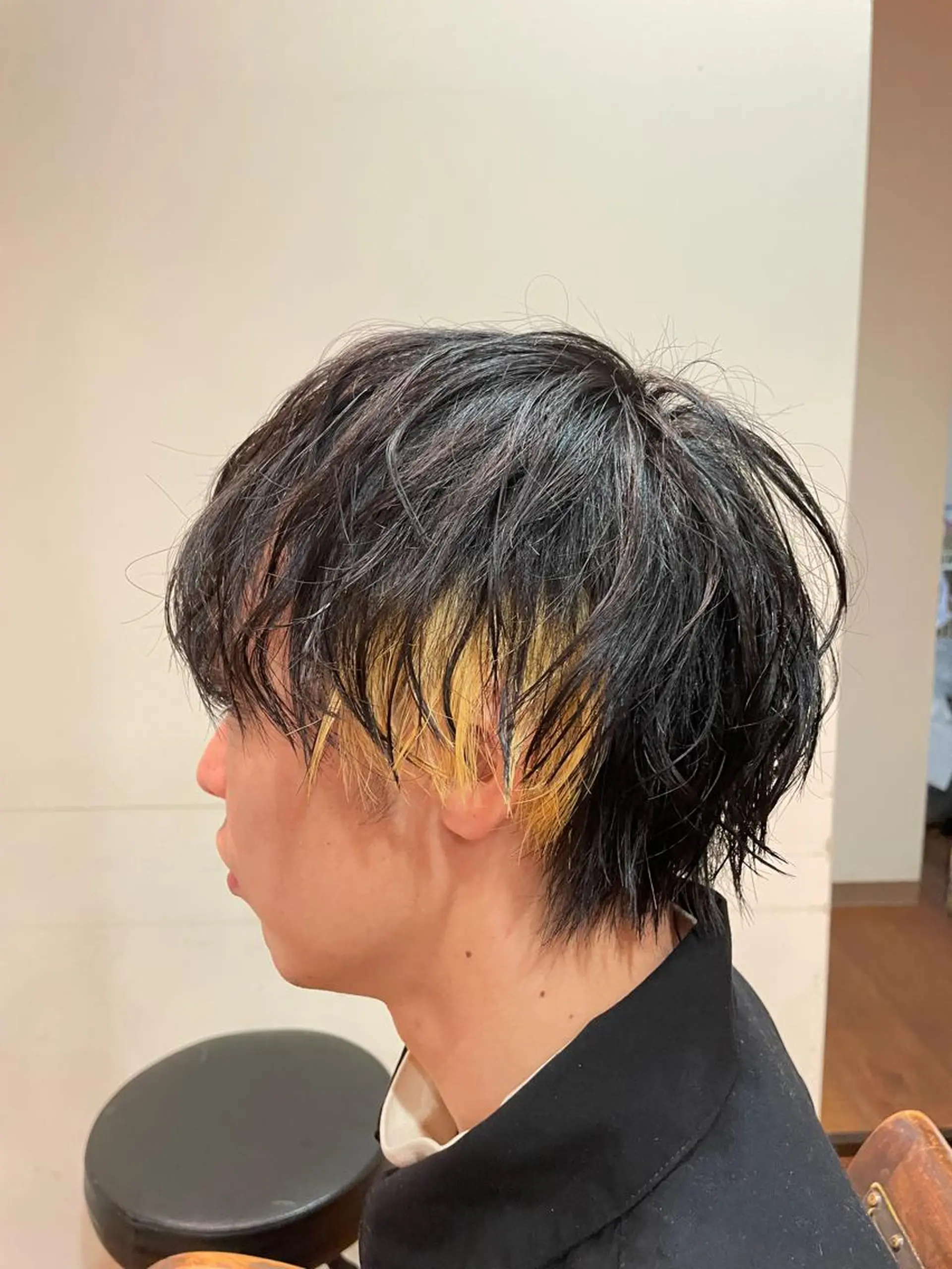 ショート パーマ メンズ メンズデザインカット メンズパーマ デザインカット カット ヘアカラー 🌙１９時以降通える メンズ専門　コーダイのヘアスタイル