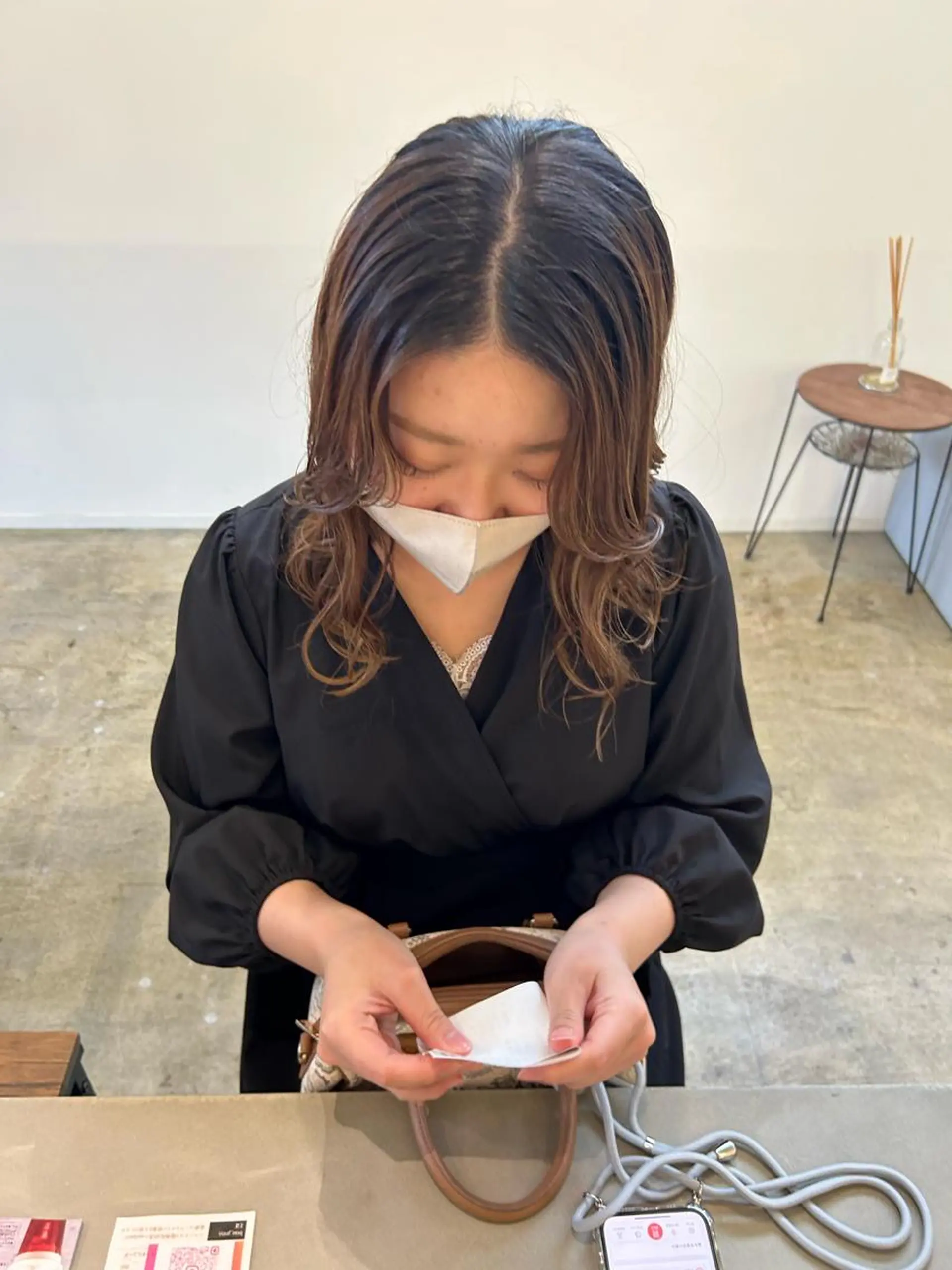 ロング 築地 なずなのヘアスタイル