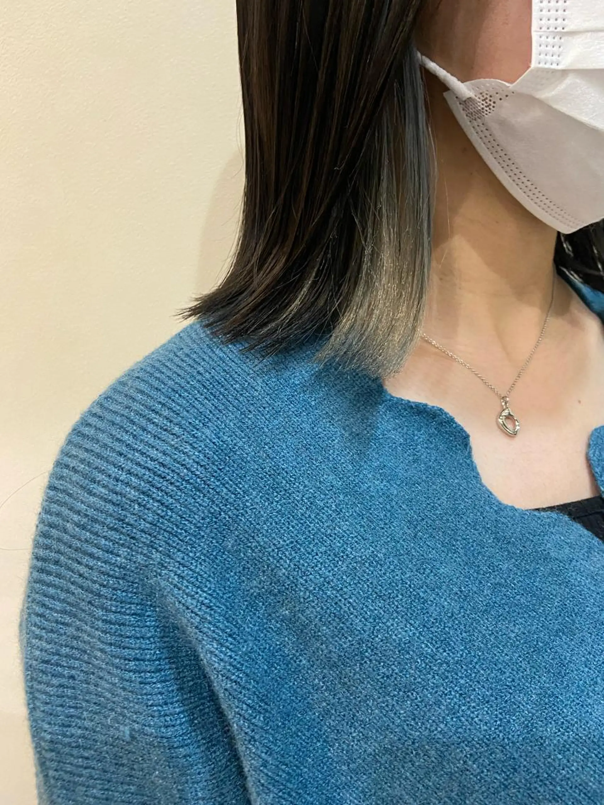 ミディアム カット ヘアカラー トリートメント ボブ/透明感カラー 🧸YUI❤️のヘアスタイル
