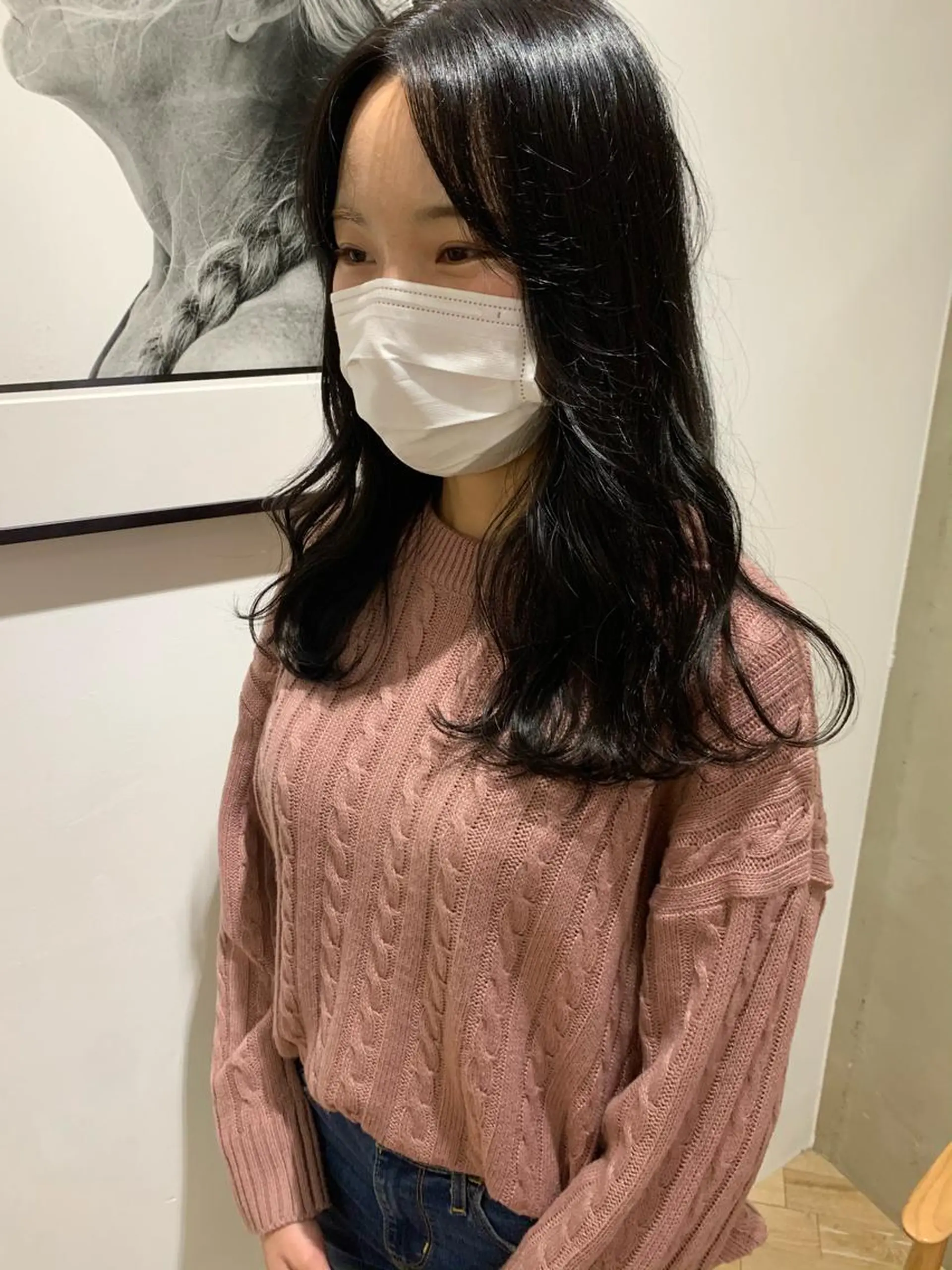 ロング 韓国風ヘア LOREN＋透明感 オリーブhirokoのヘアスタイル