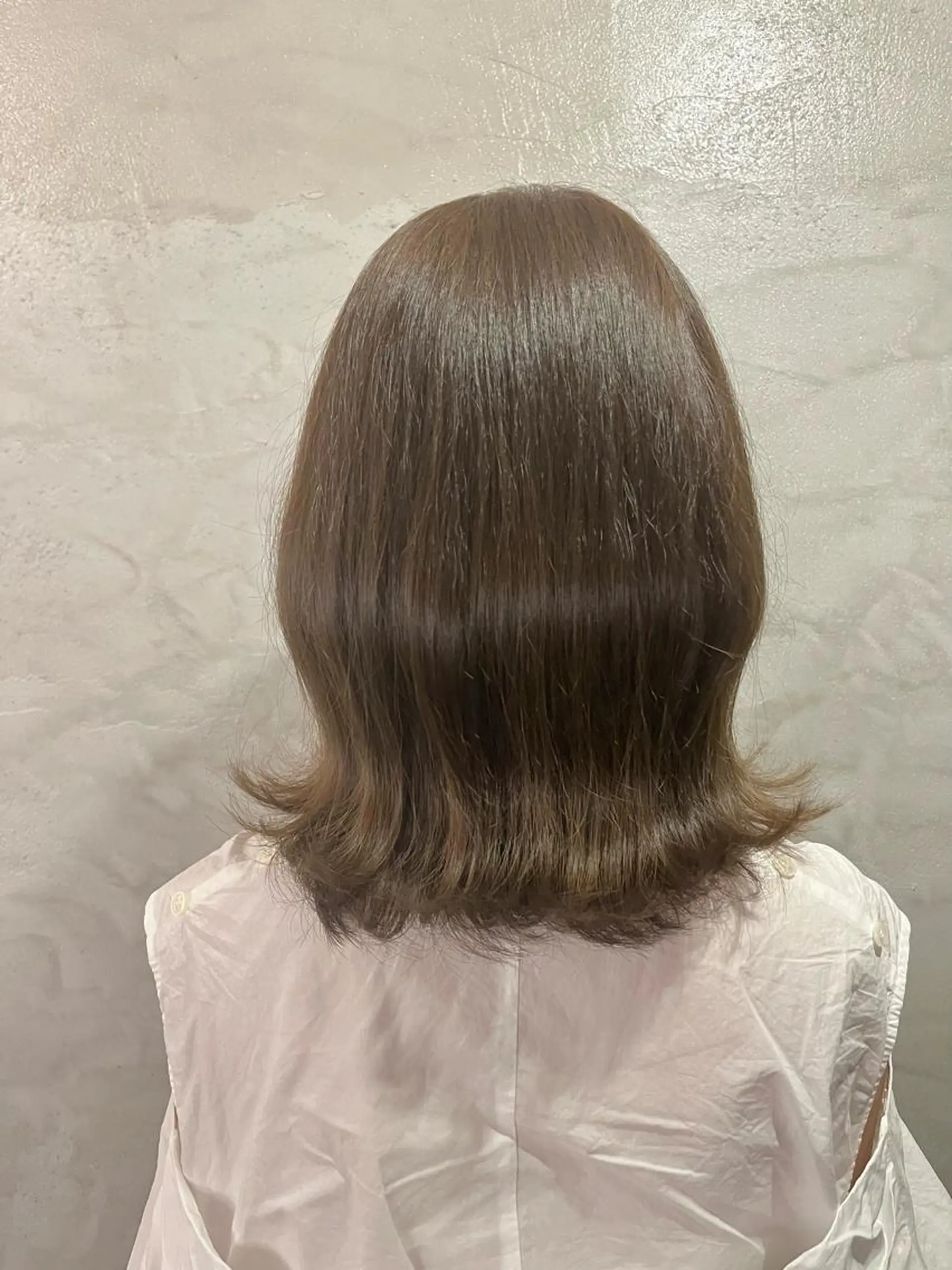 ミディアム カラー ヘアカラー FUJINO RYOのヘアスタイル