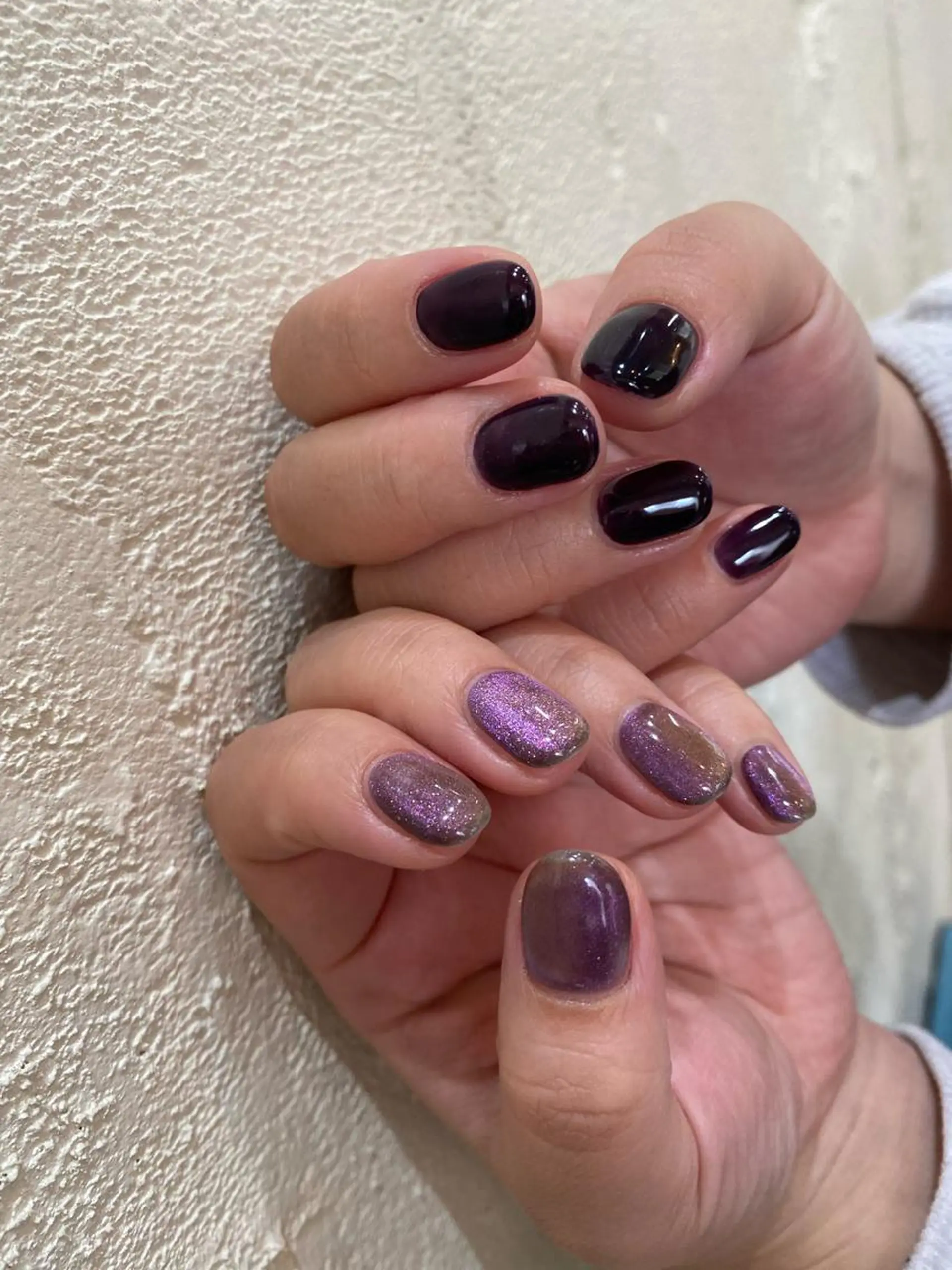 ネイル ワンカラーネイル ハンドネイル nable.所属・栗林 実莉のネイルデザイン