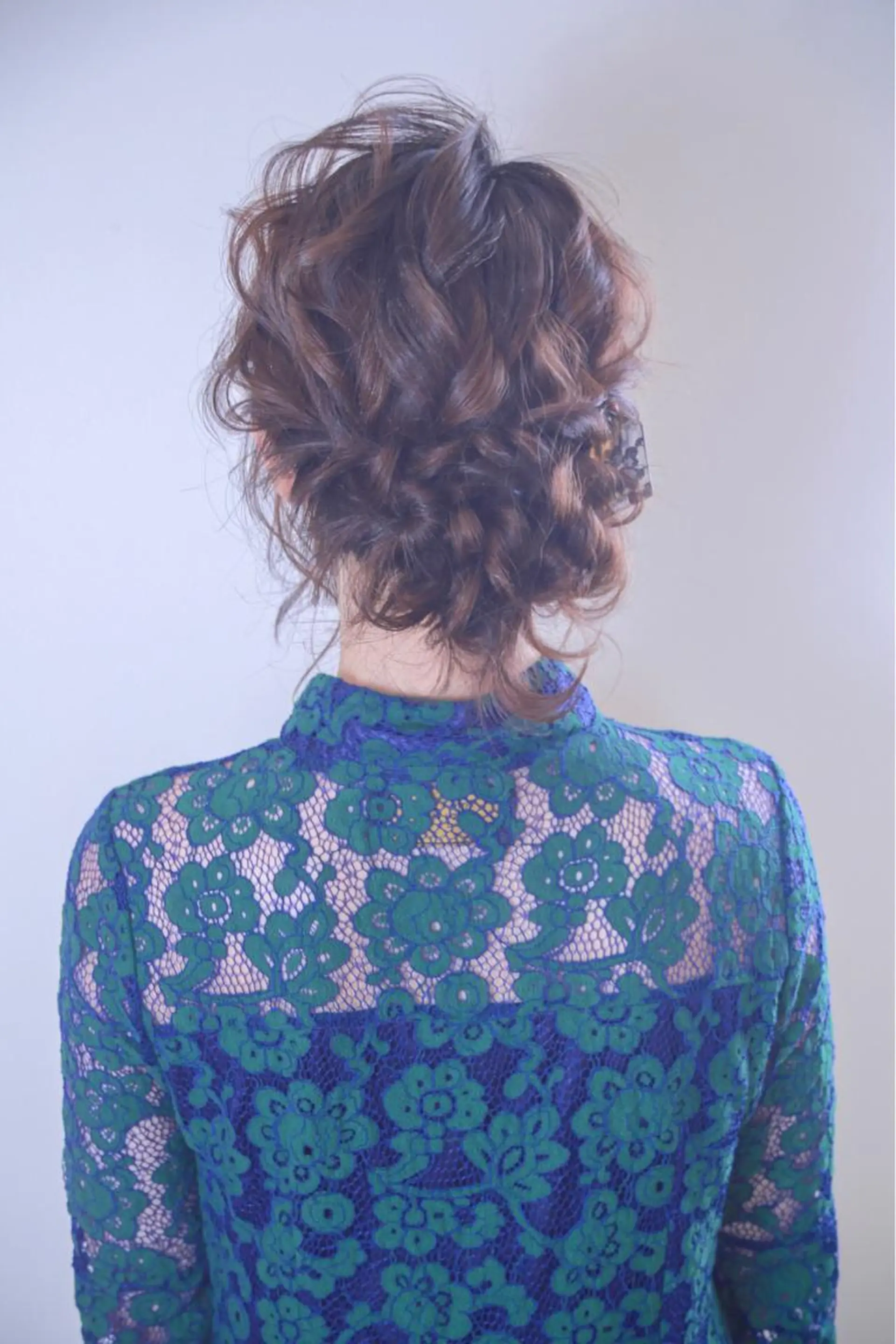 セミロング ヘアアレンジ 伊藤 裕貴のヘアスタイル