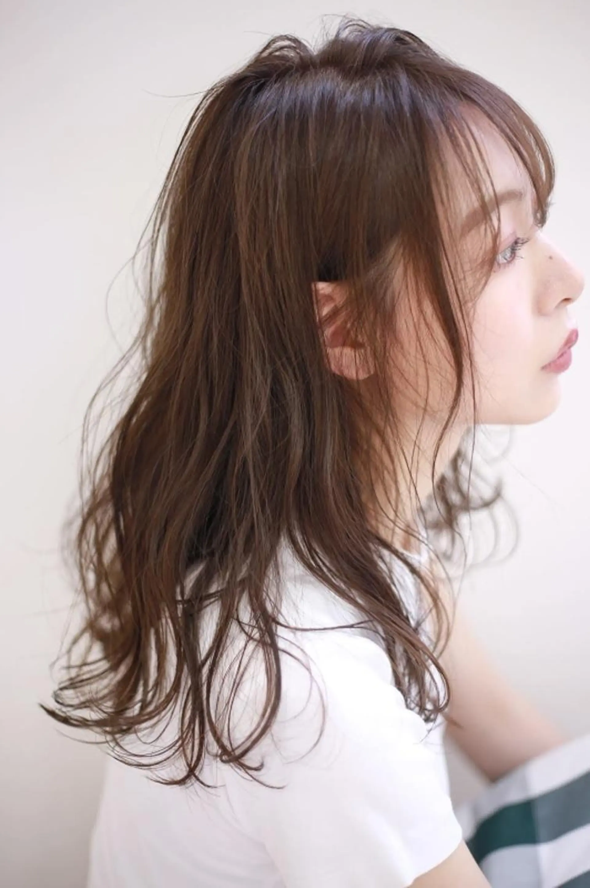 ミディアム カラー en't所属・【女性指名No.1】 西口直子のヘアスタイル