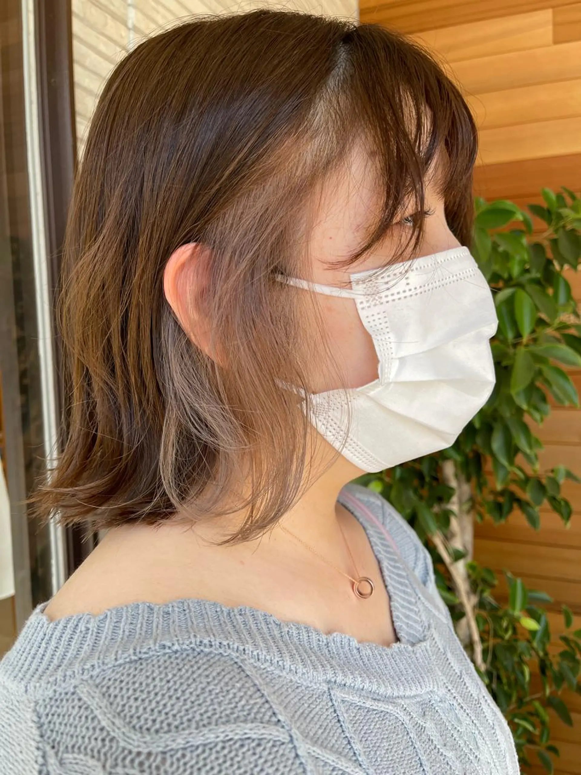 ミディアム カラー ヘアカラー 【AMANEQ】 yuka🦋のヘアスタイル