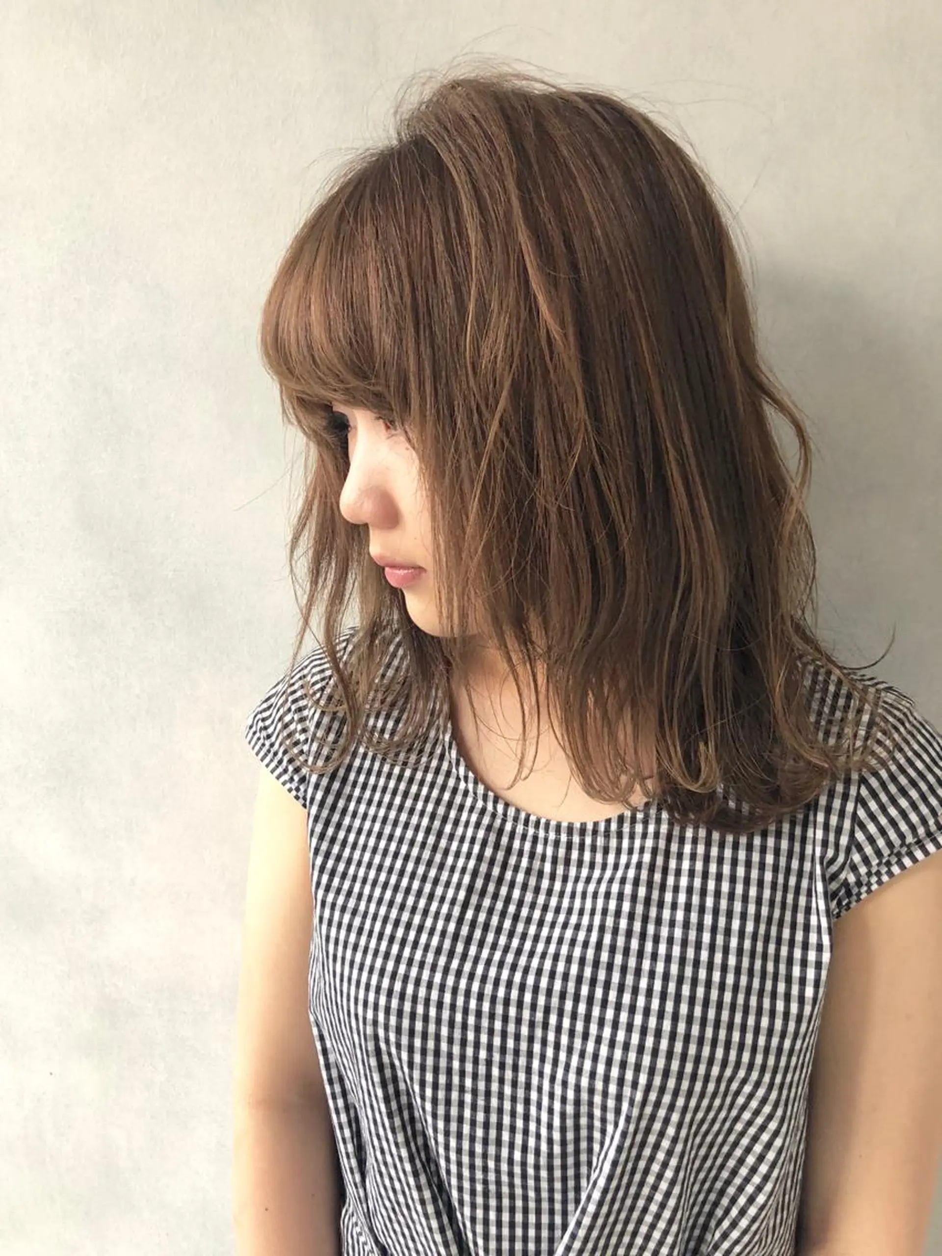 ミディアム ヘアカラー トリートメント 小澤大輔 YOLO hairのヘアスタイル