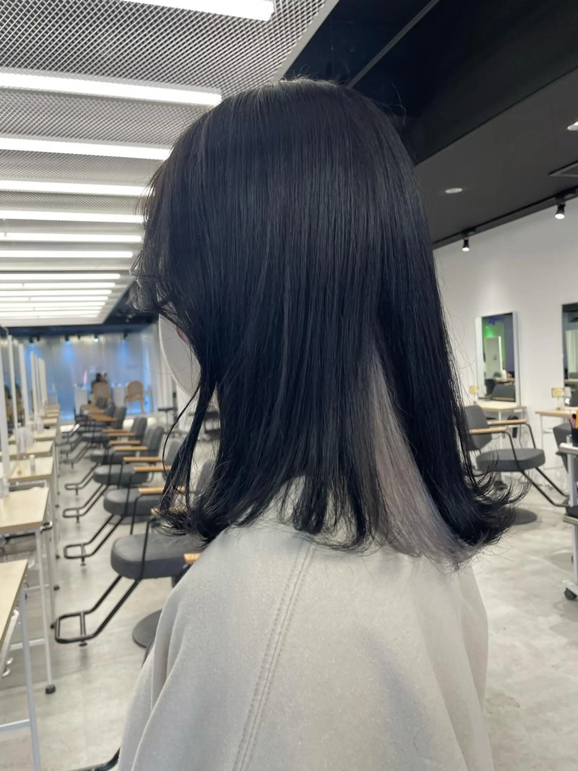 ミディアム カラー インナーカラー モモ 🍑のマツエク・マツパデザイン