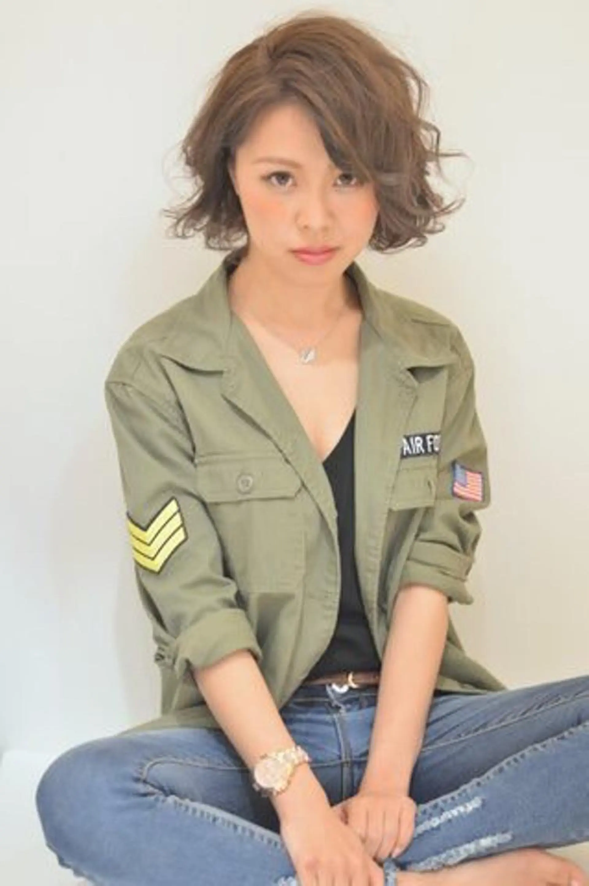 ショート 岸川 恭子のヘアスタイル