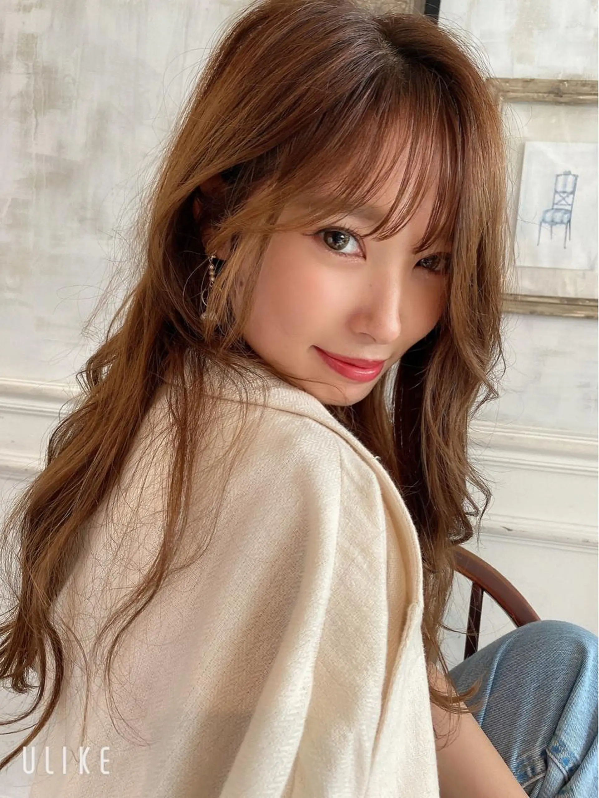 ロング Hokule'a 戸越銀座　向達真季のヘアスタイル