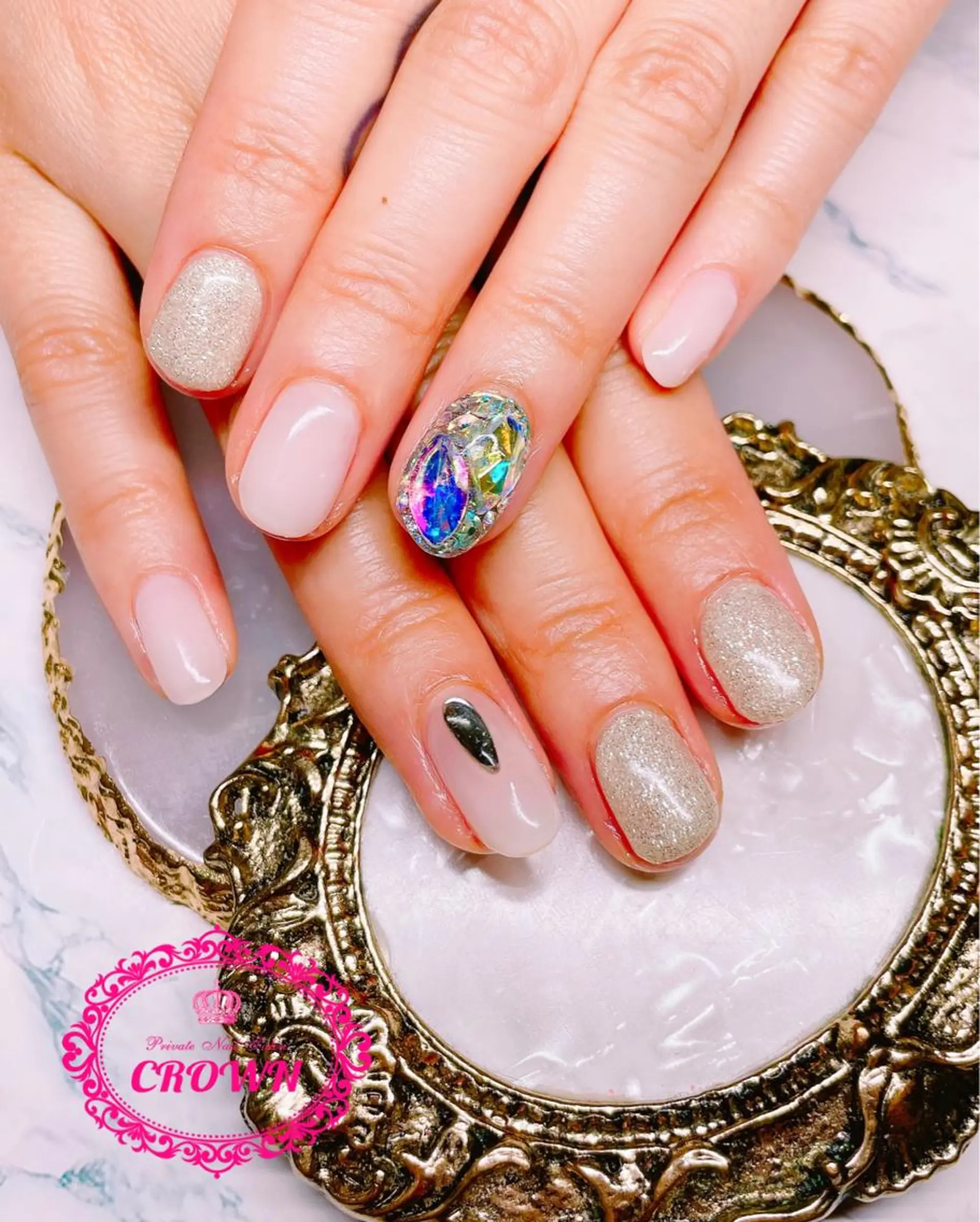 ネイル CROWN プライベートサロンのネイルデザイン
