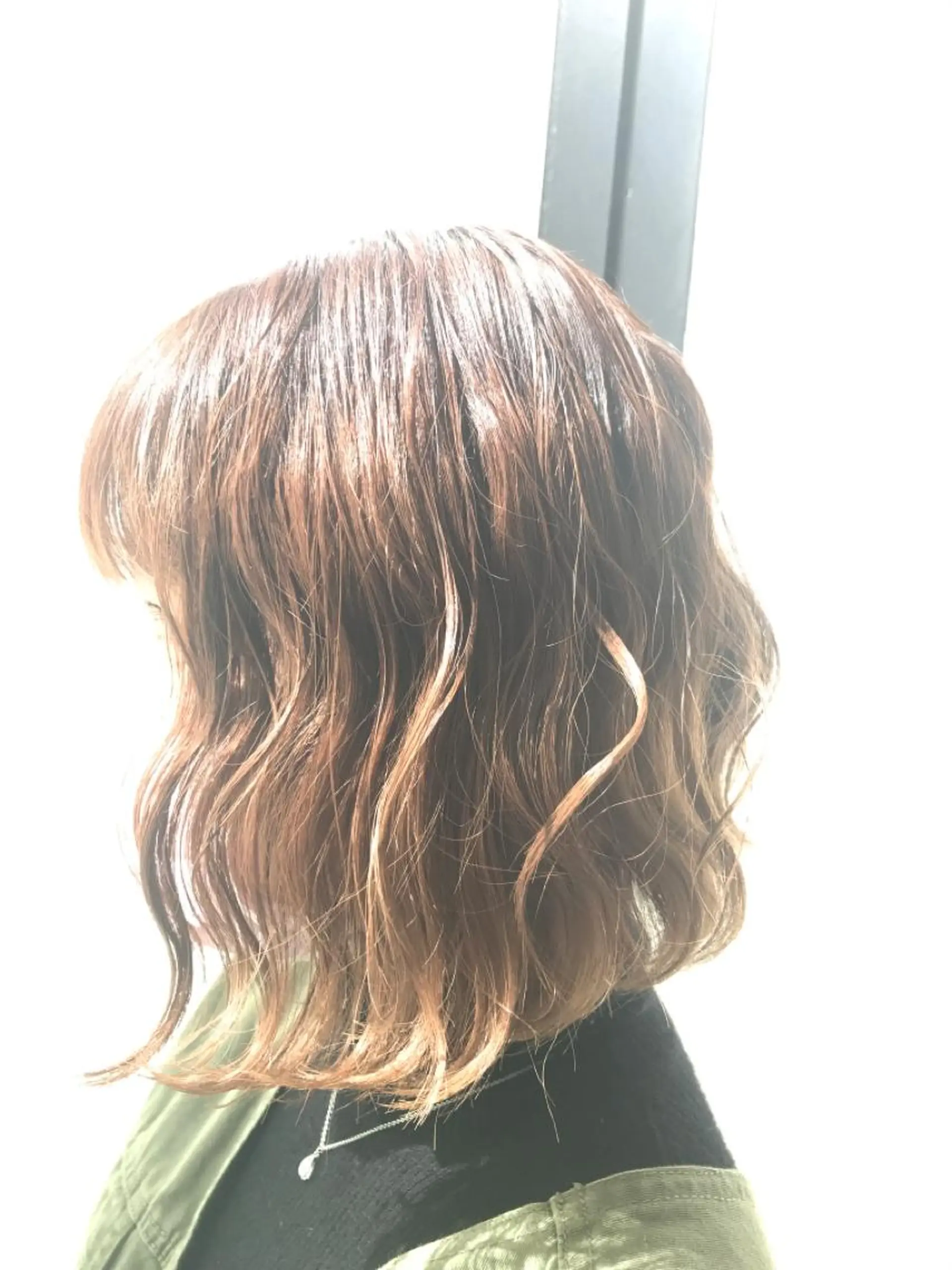 ミディアム カラー YASU🍎CUT 赤系カラー/ヘアケアのヘアスタイル