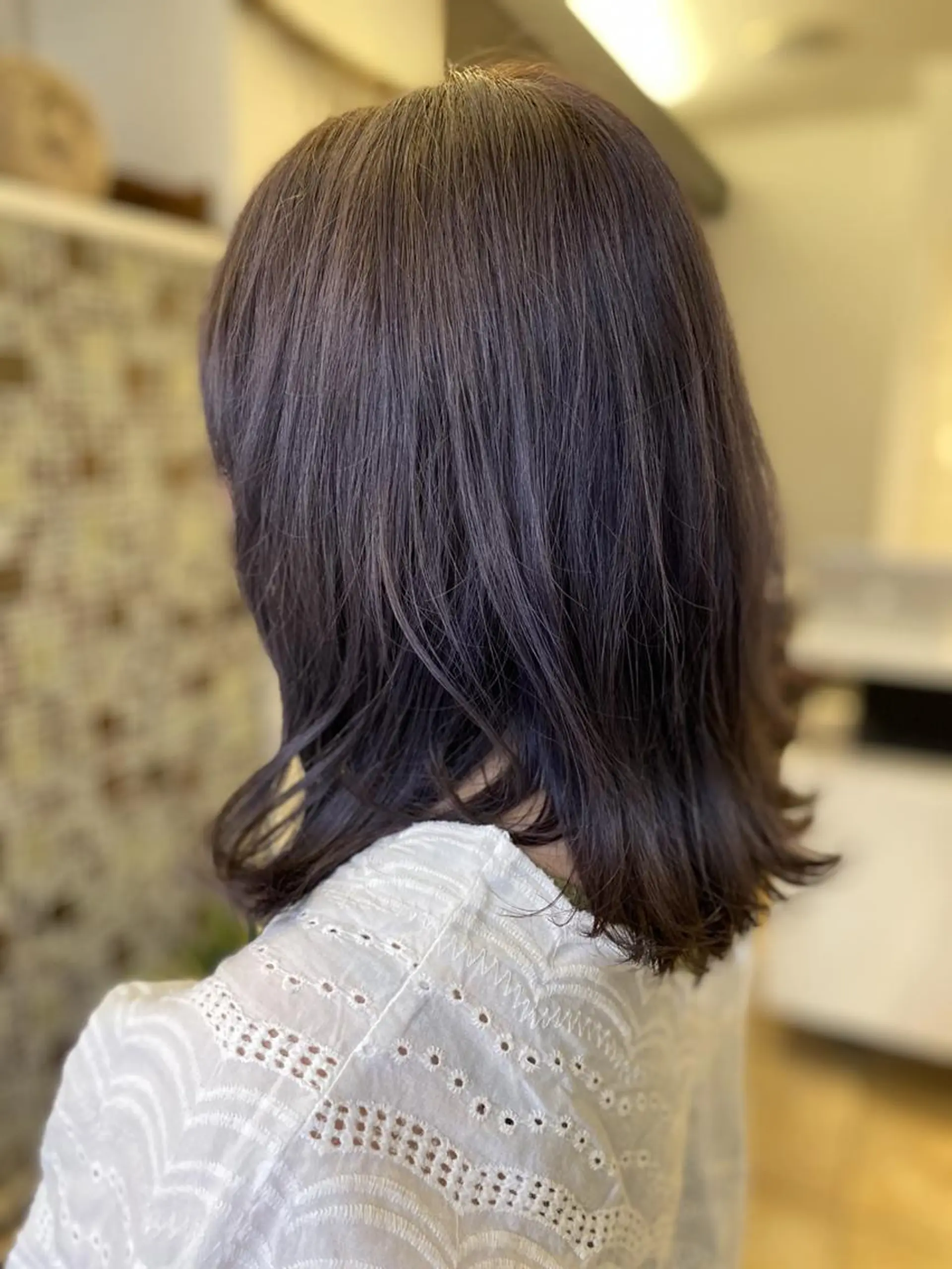 ミディアム ラベンダーベージュ 近藤 大介のヘアスタイル