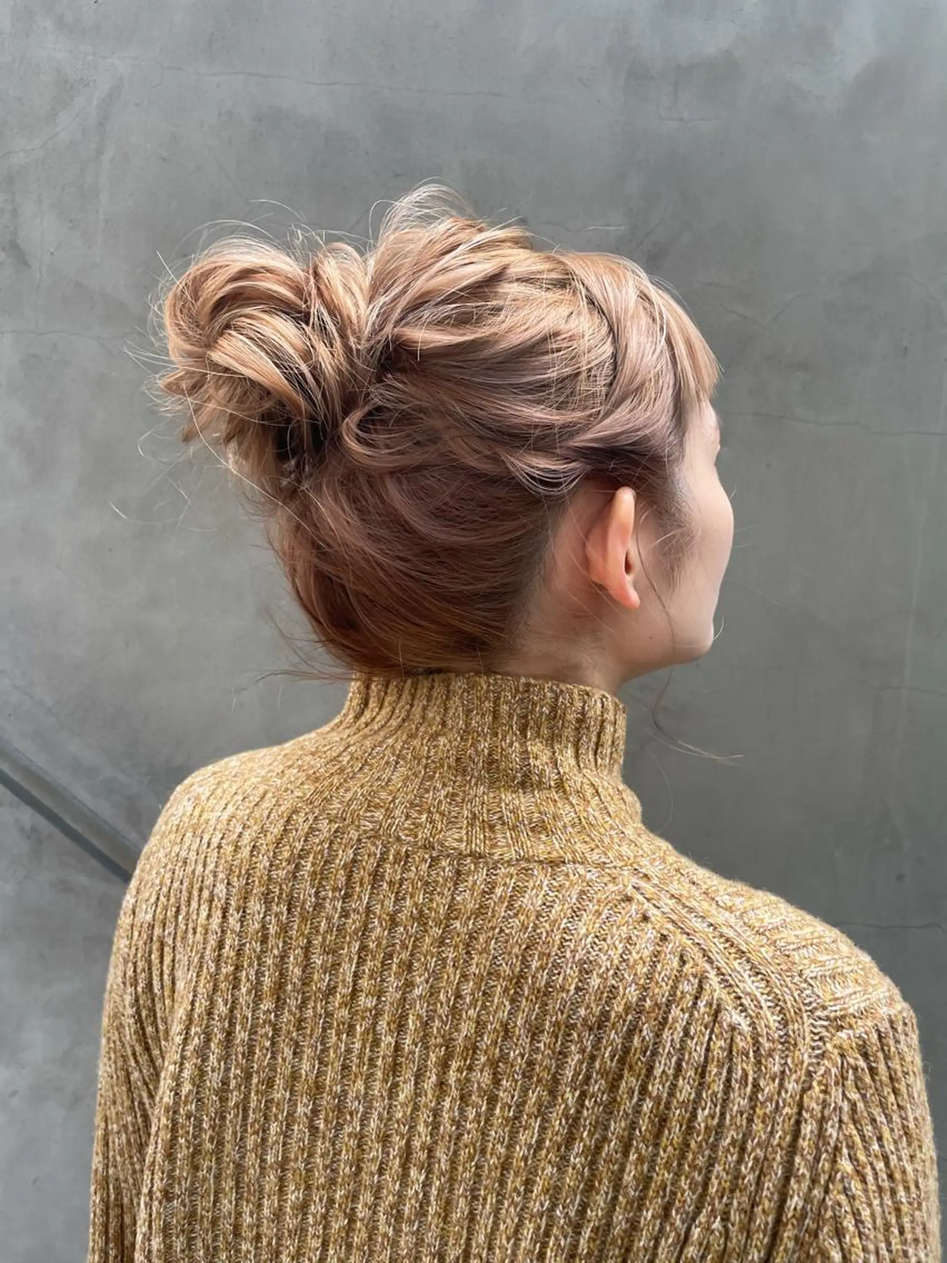 カラー ヘアアレンジ 高橋 りかのヘアスタイル