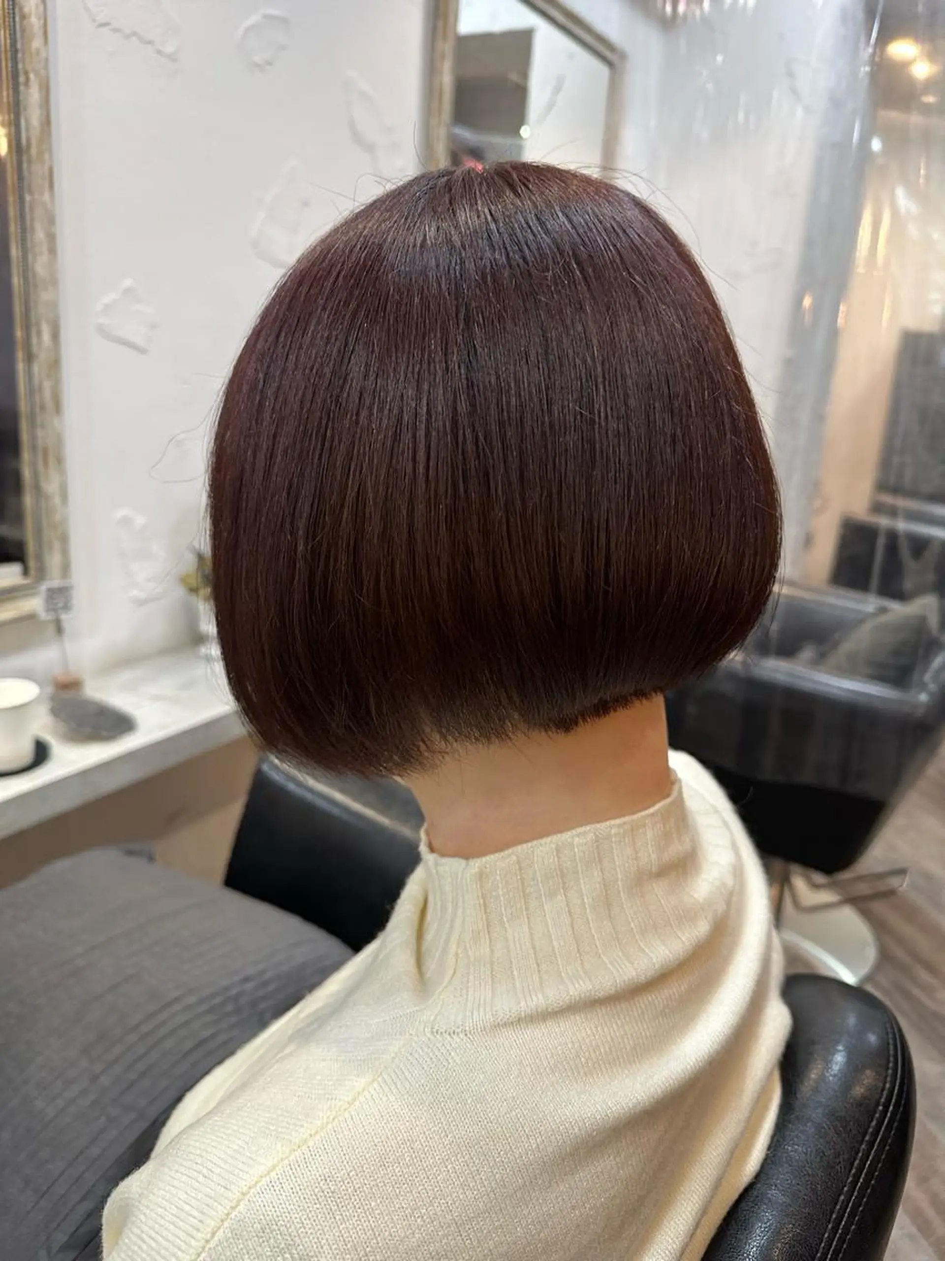 ショート カラー カット ヘアカラー トリートメント 庭山 理沙のヘアスタイル