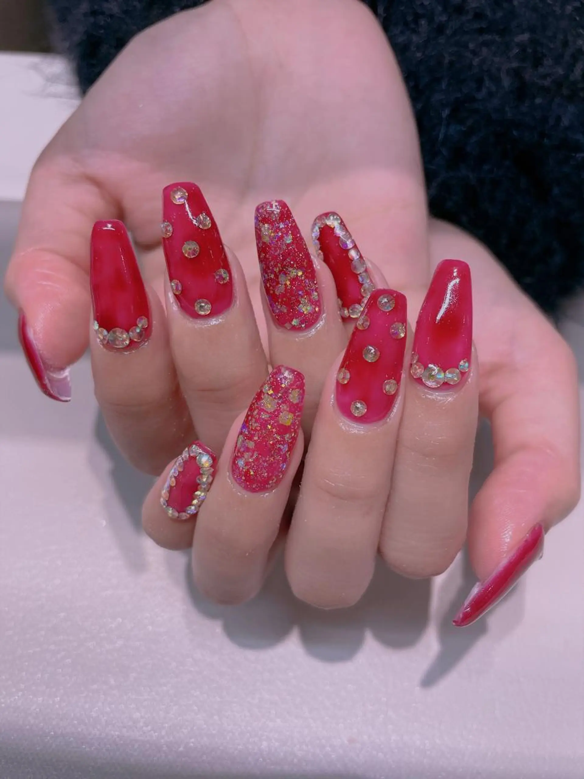 ネイル 長さだし専門店 M2　rikaのネイルデザイン