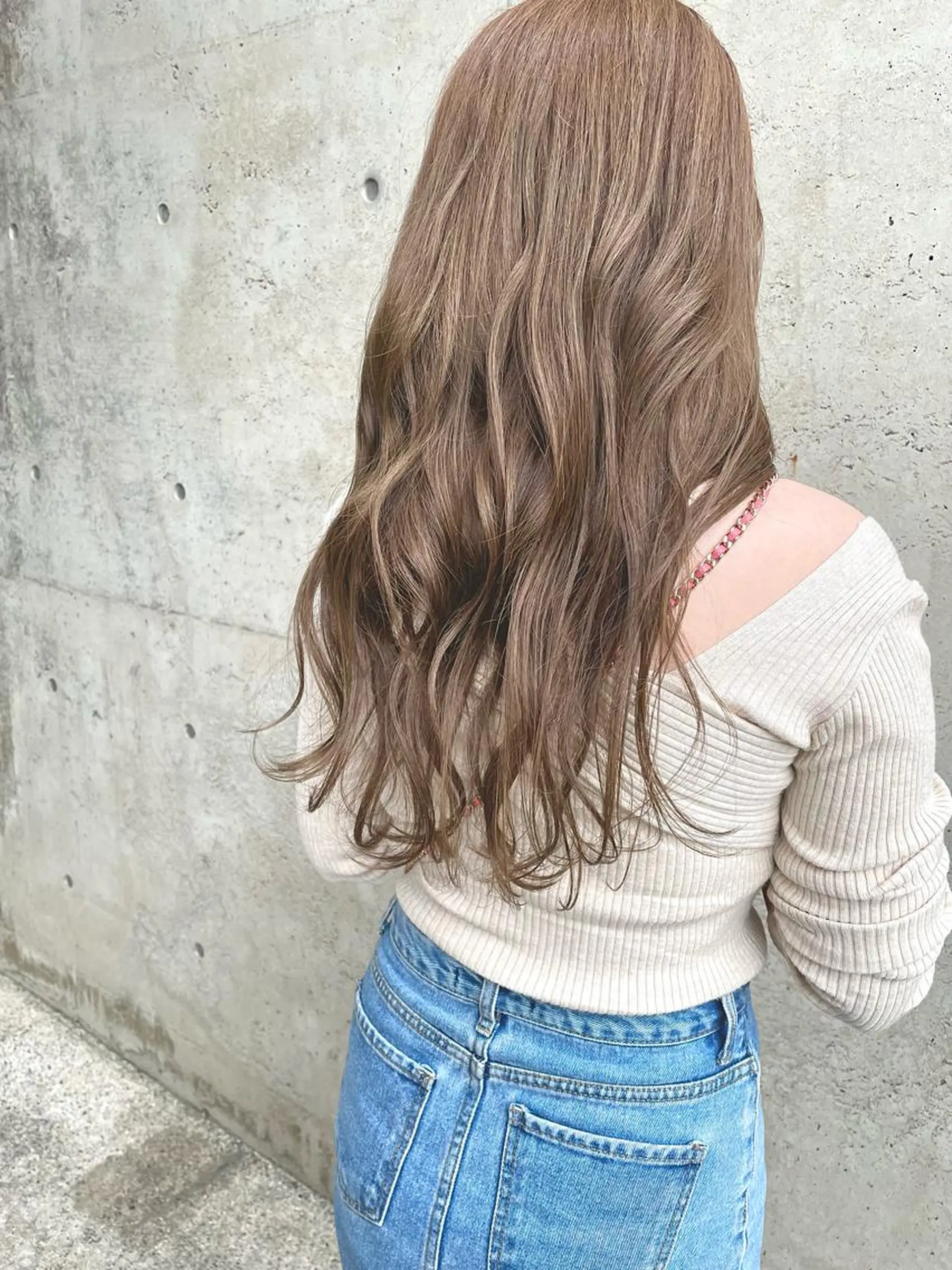 ロング カラー カット ヘアカラー トリートメント hair  design  ALBERO所属・日高 香織のヘアスタイル