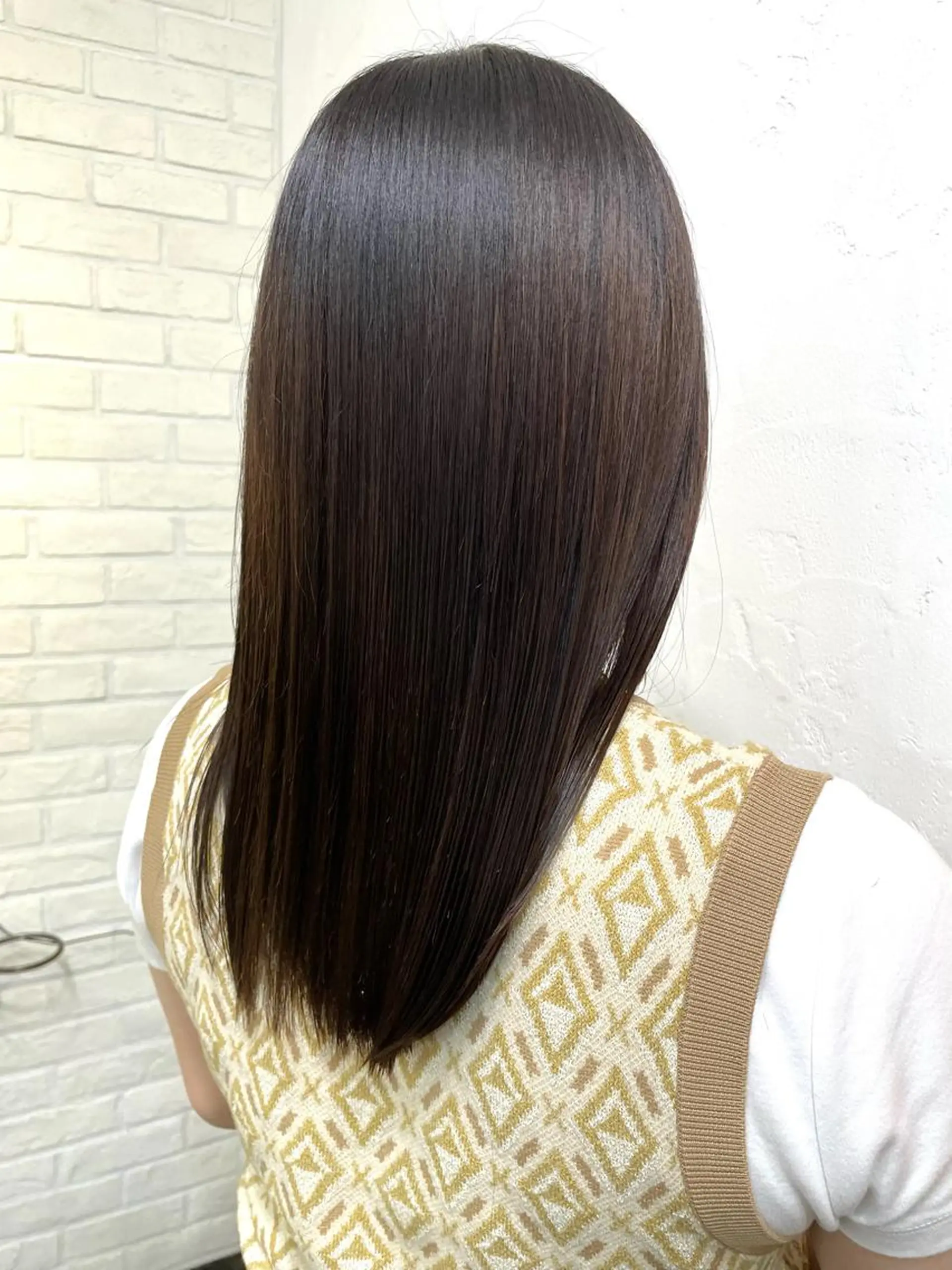 セミロング 髪質改善 トリートメント hair living Liko池袋東口店所属・✨透明感カラー🌱 上村　舜のヘアスタイル