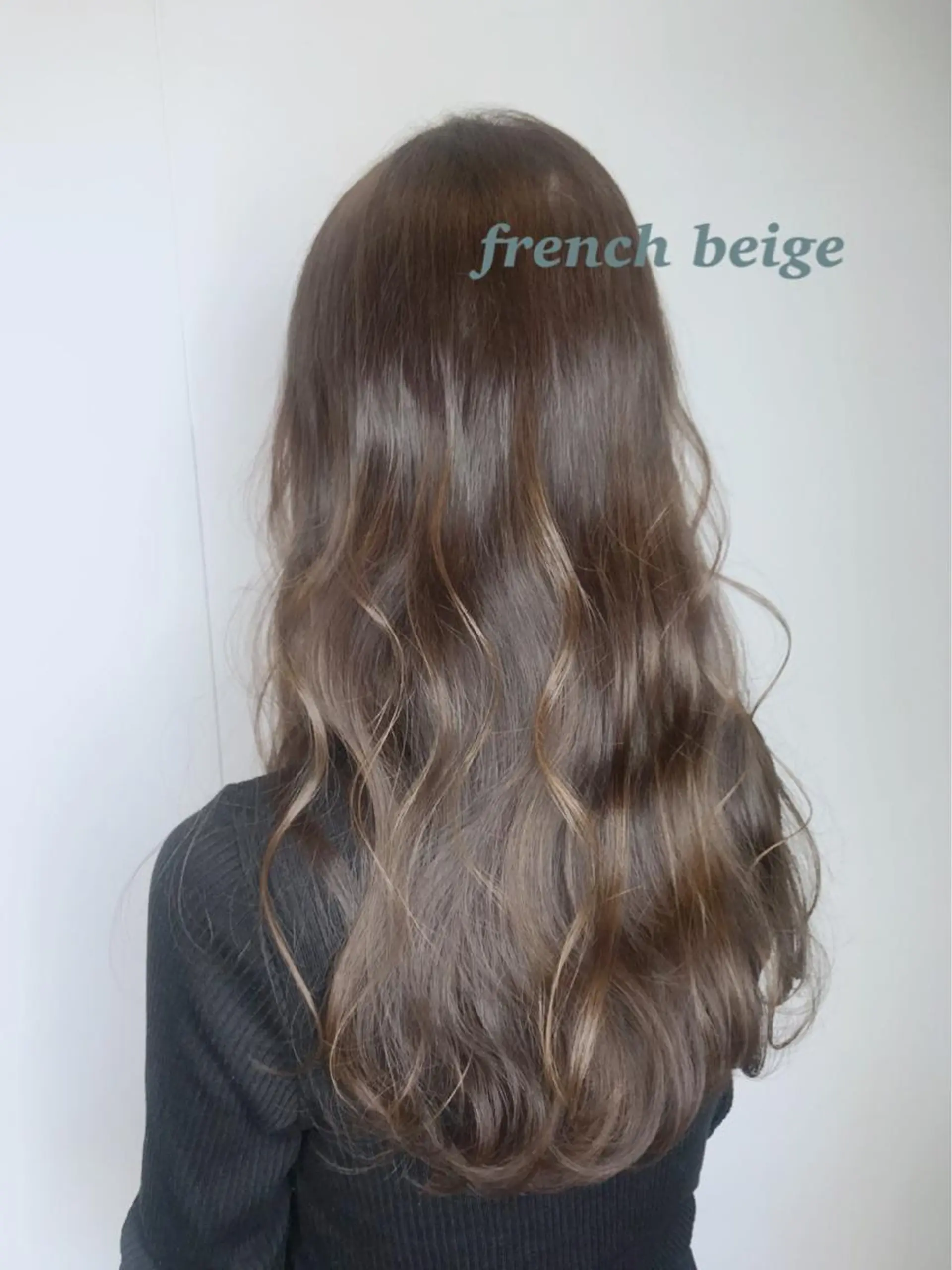 ロング カラー ヘアアレンジ 透明感カラー topstylist 芳賀みなみのヘアスタイル