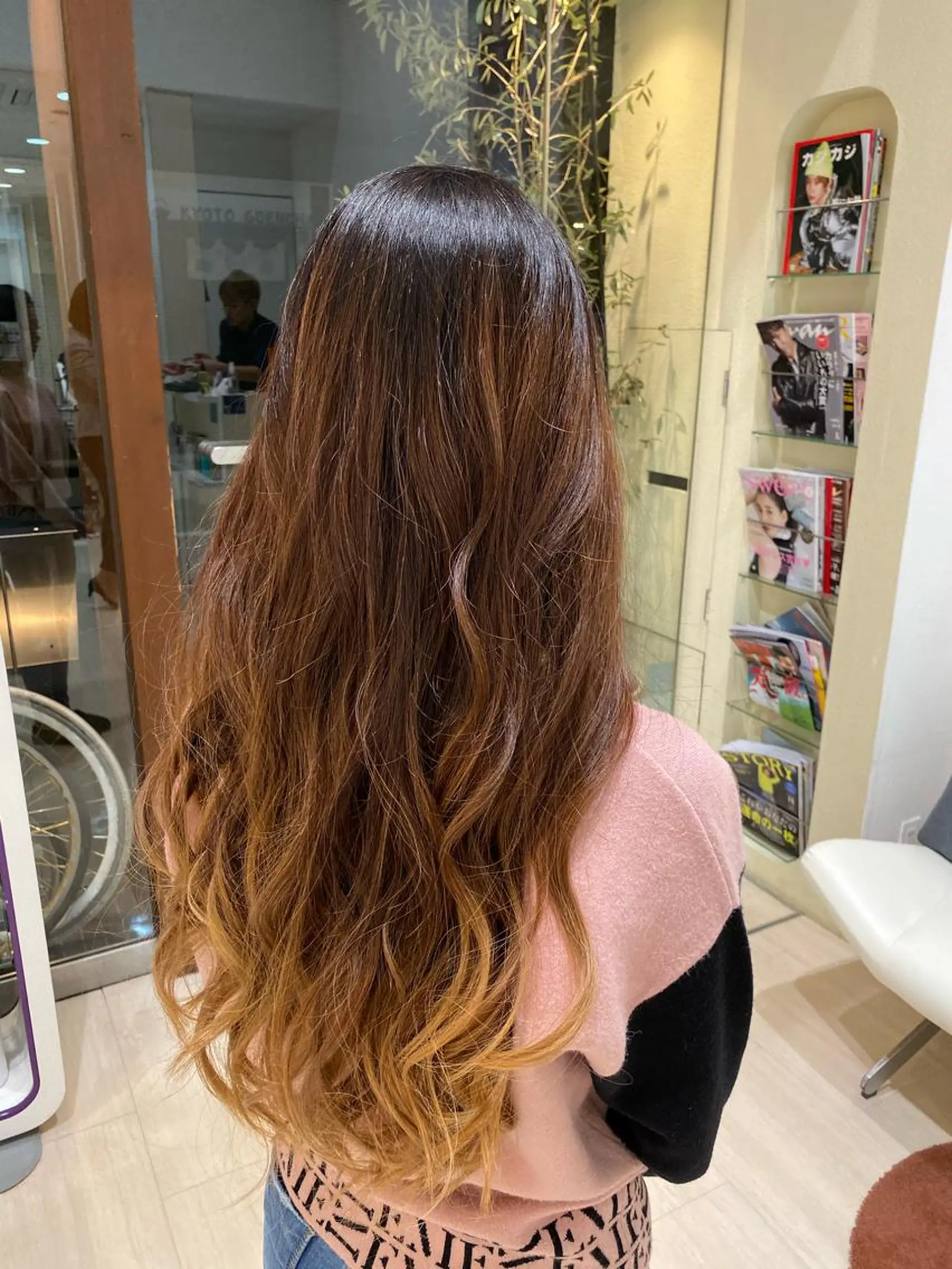 ロング カラー ヘアカラー 河原町/艶髪/西田 晴香のその他イメージ