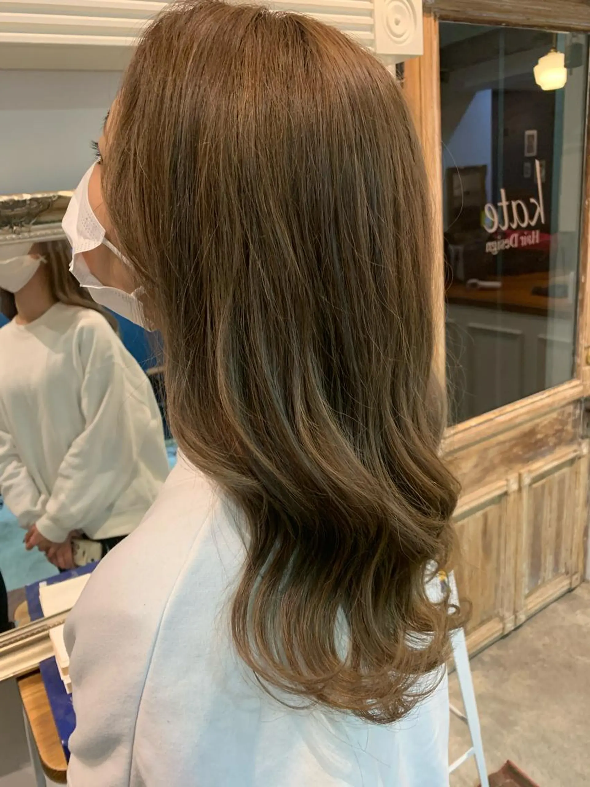 セミロング ヘアカラー トリートメント ヘッドスパ ヘアセット 大宮/山口 竣也のヘアスタイル