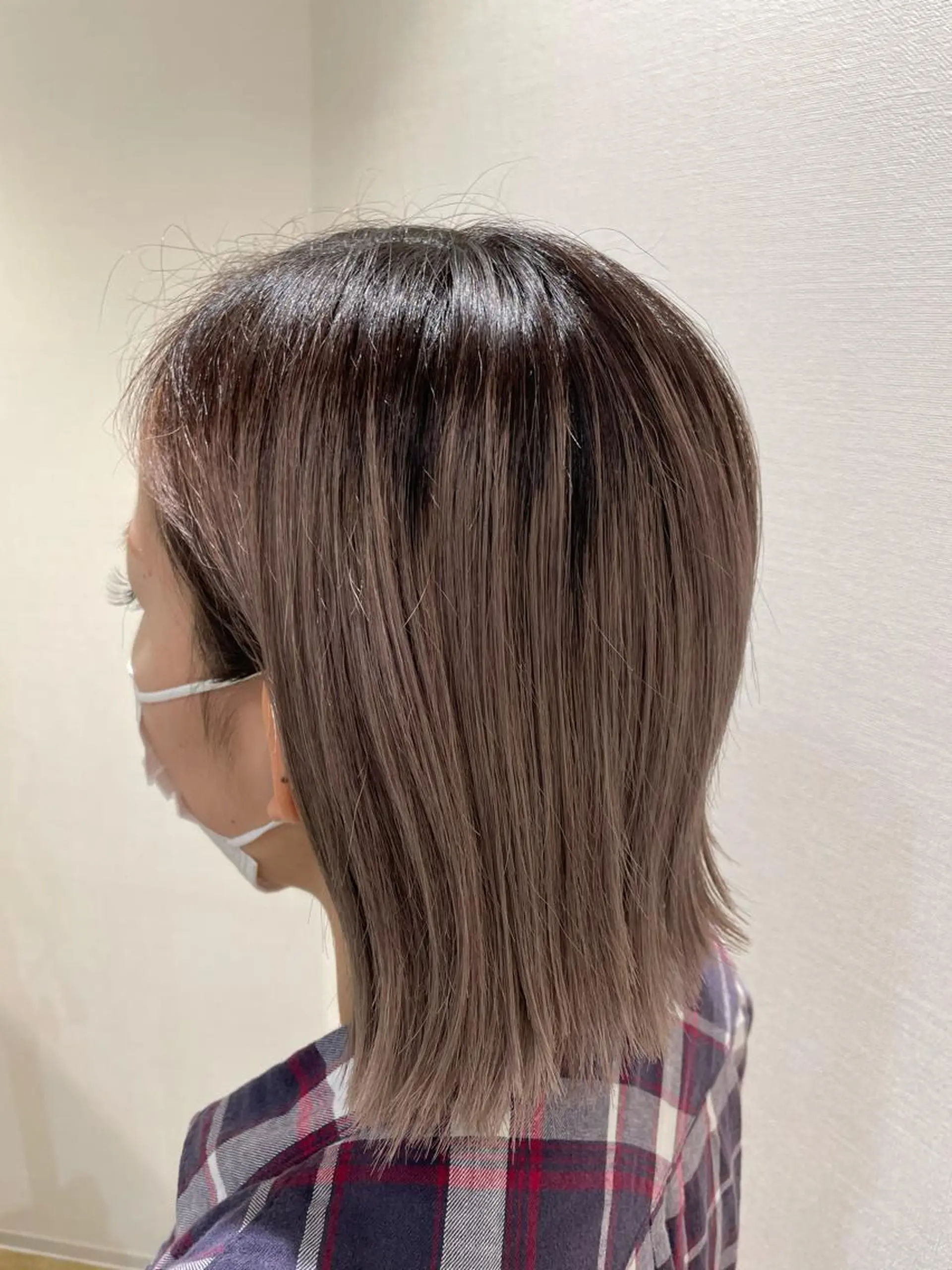 ミディアム カット ヘアカラー chillout🌱 武田安未のヘアスタイル